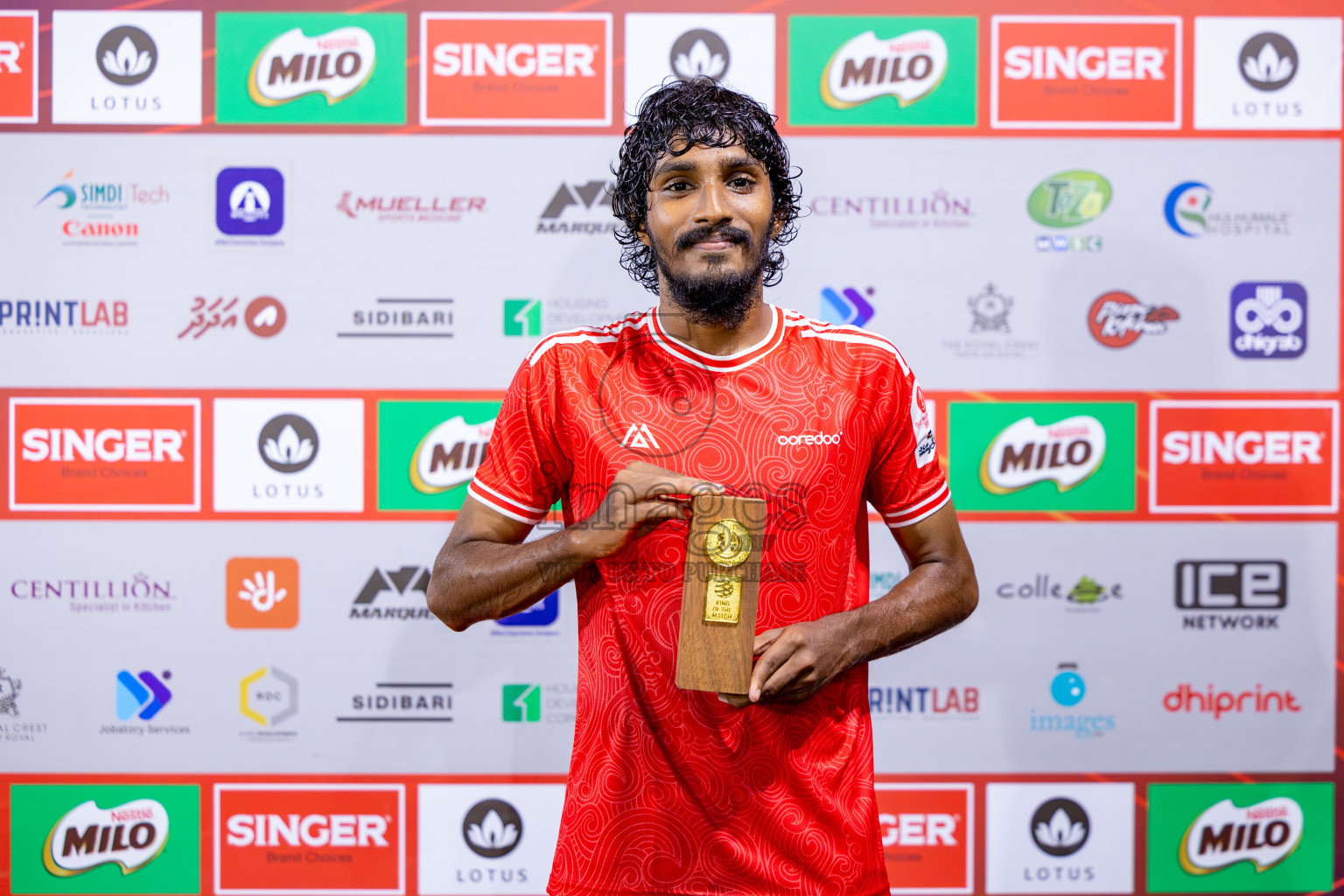 Ooredoo Maldives vs Fahi Rc in Club Maldives Cup 2024 held in Rehendi Futsal Ground, Hulhumale', Maldives on Tuesday, 25th September 2024. Photos: Nausham Waheed/ images.mv