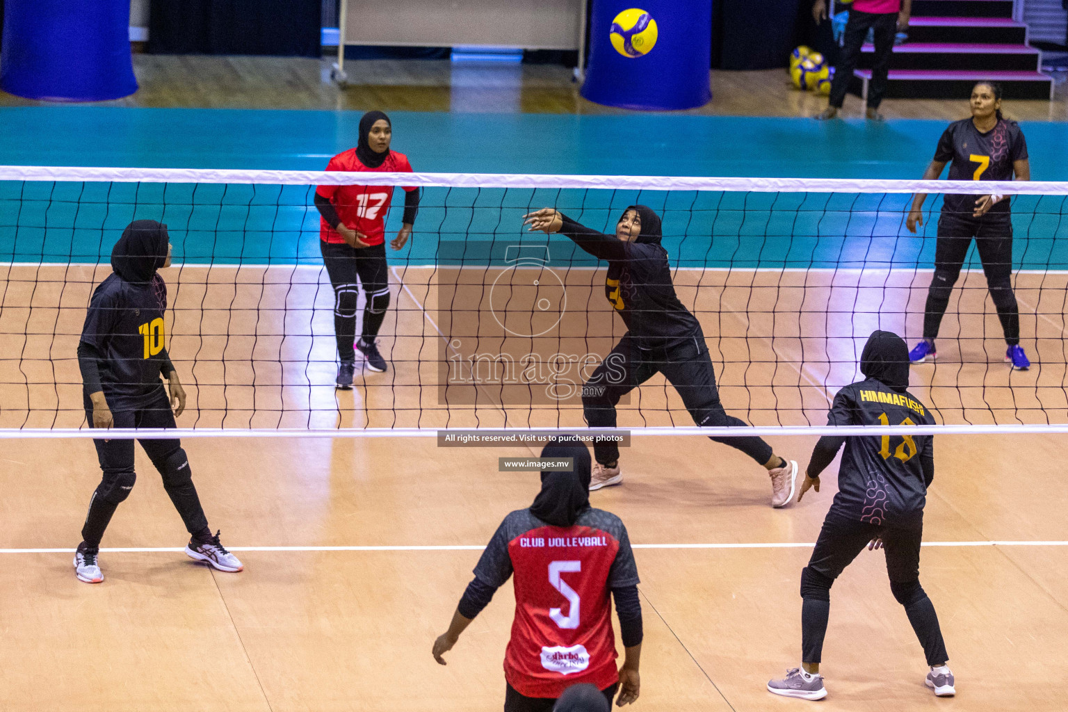 Volleyball Association Cup 2022-Women's Division-Match Day 4 was held in Male', Maldives on Friday, 27th May 2022 at Social Center Indoor Hall. Photos By: Ismail Thoriq/images.mv