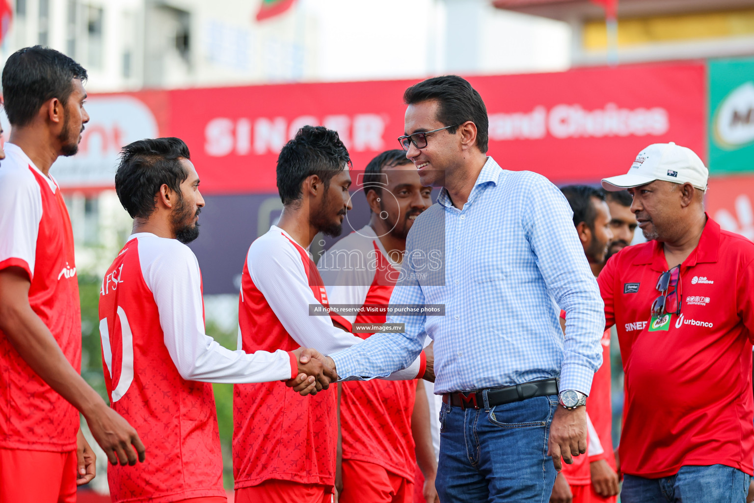 Stelco Club vs Maldivian in Club Maldives Cup 2023 held in Hulhumale, Maldives on 15 July 2023