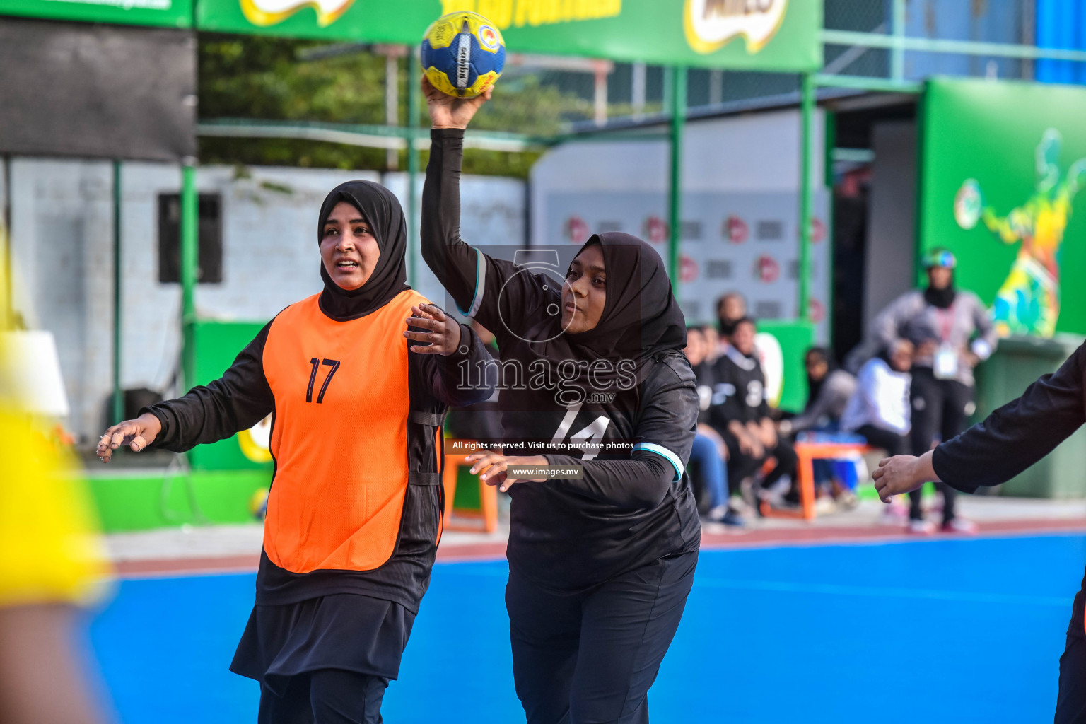 Day 8 of Milo 6th Inter Office Handball Tournament 2022 - Photos by Nausham Waheed