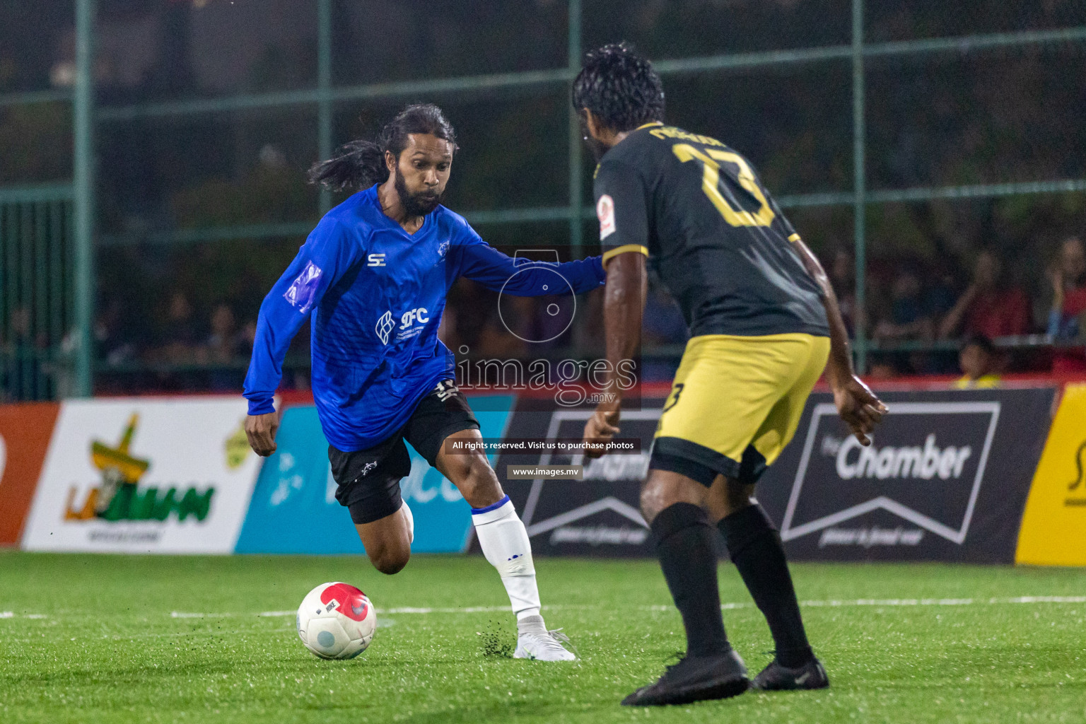 Trade Club vs Club AVSEC in Club Maldives Cup 2022 was held in Hulhumale', Maldives on Tuesday, 18th October 2022. Photos: Mohamed Mahfooz Moosa/ images.mv