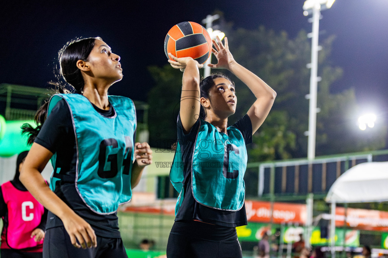 Final of MILO 3x3 Netball Challenge 2024 was held in Ekuveni Netball Court at Male', Maldives on Thursday, 20th March 2024. Photos: Nausham Waheed / images.mv