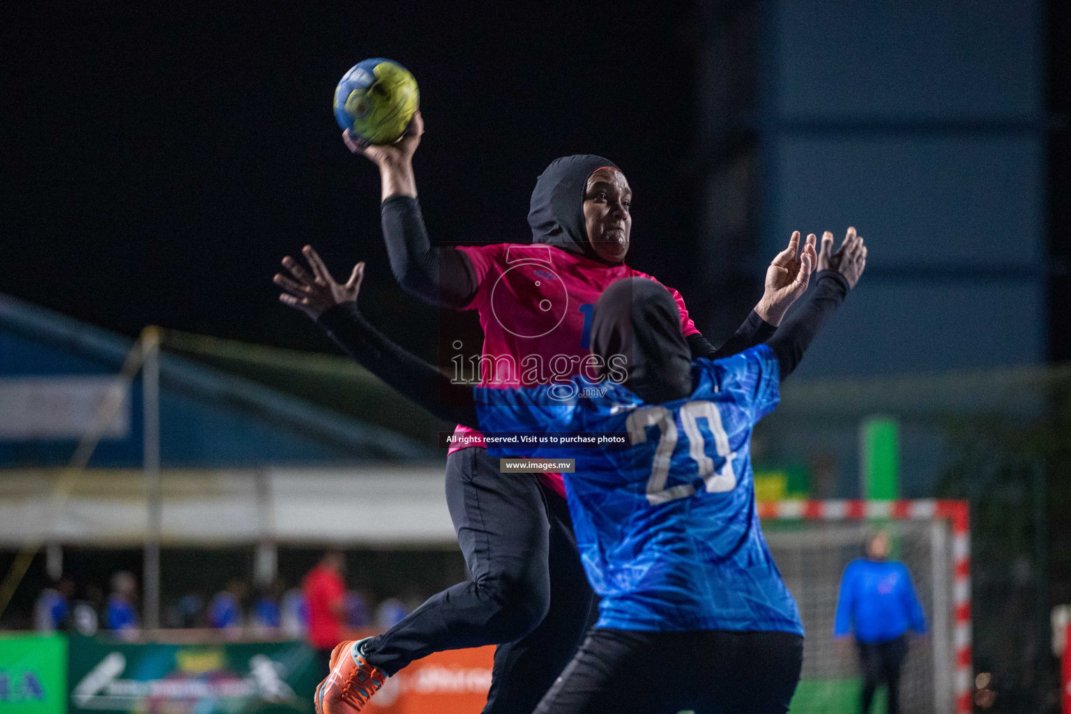 Day 8 of 6th MILO Handball Maldives Championship 2023, held in Handball ground, Male', Maldives on 27th May 2023 Photos: Nausham Waheed/ Images.mv