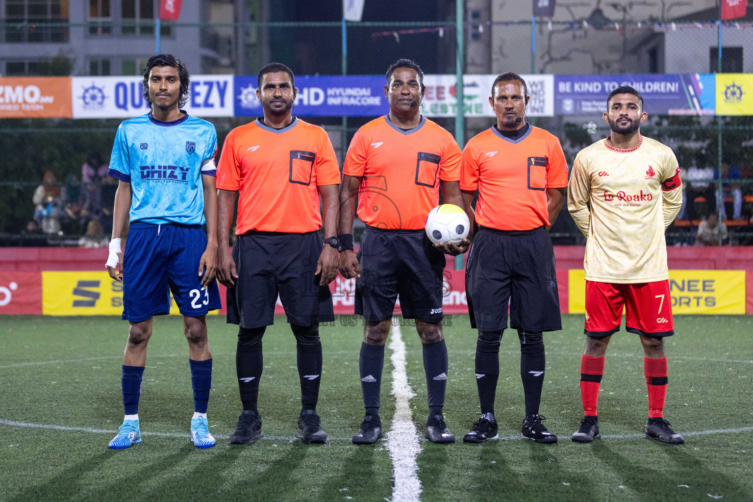 L Mundoo vs L Maamendhoo in Day 16 of Golden Futsal Challenge 2024 was held on Tuesday, 30th January 2024, in Hulhumale', Maldives Photos: Nausham Waheed / images.mv