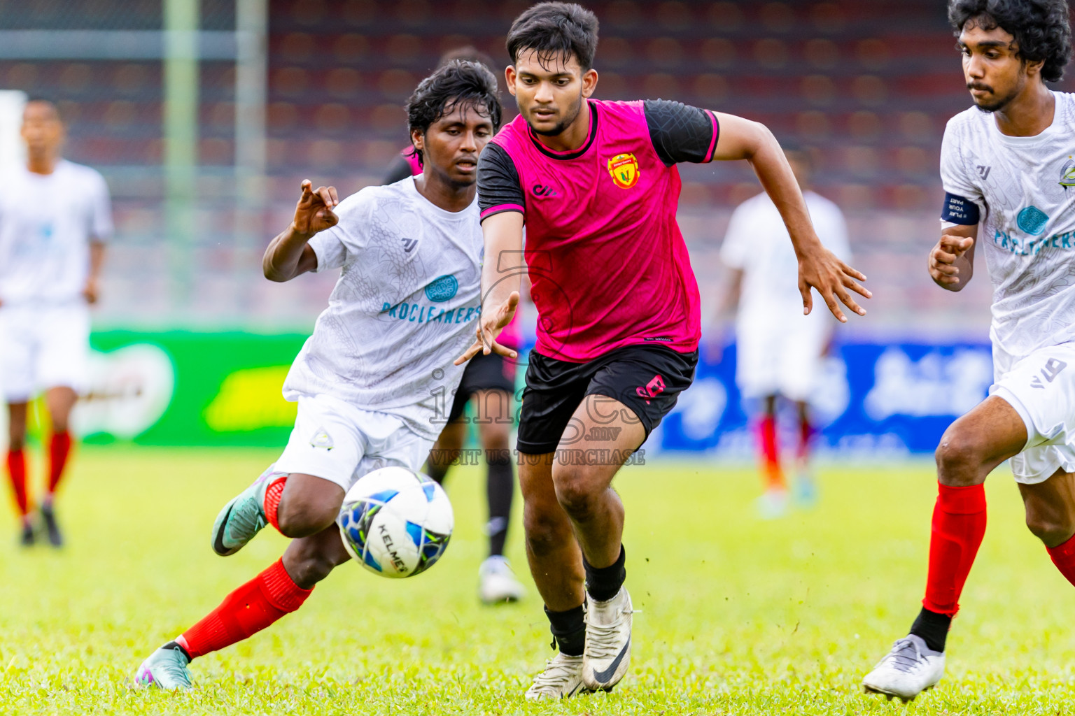 United Victory vs Club Green Street in Day 4 of Under 19 Youth Championship 2024 was held at National Stadium in Male', Maldives on Thursday, 13th June 2024. Photos: Nausham Waheed / images.mv