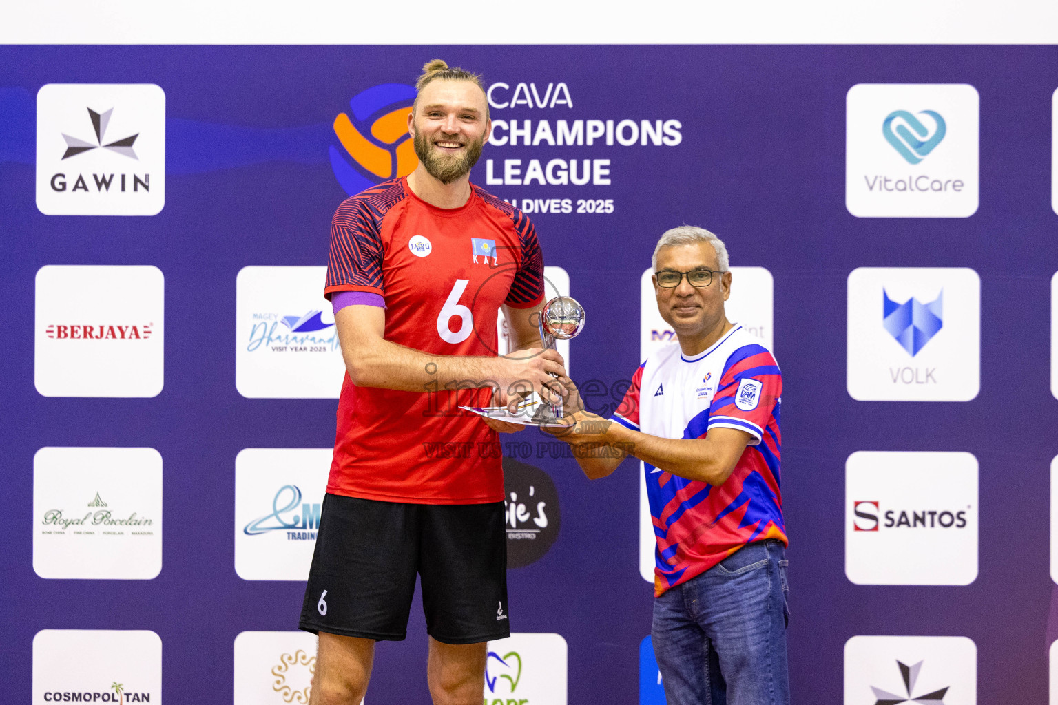 Final of CAVA Champions League 2025 held in Male', Maldives on Wednesday, 23th July 2025 at Social Center Indoor Hall 
Photos By: Mohamed Mahfooz Moosa / images.mv