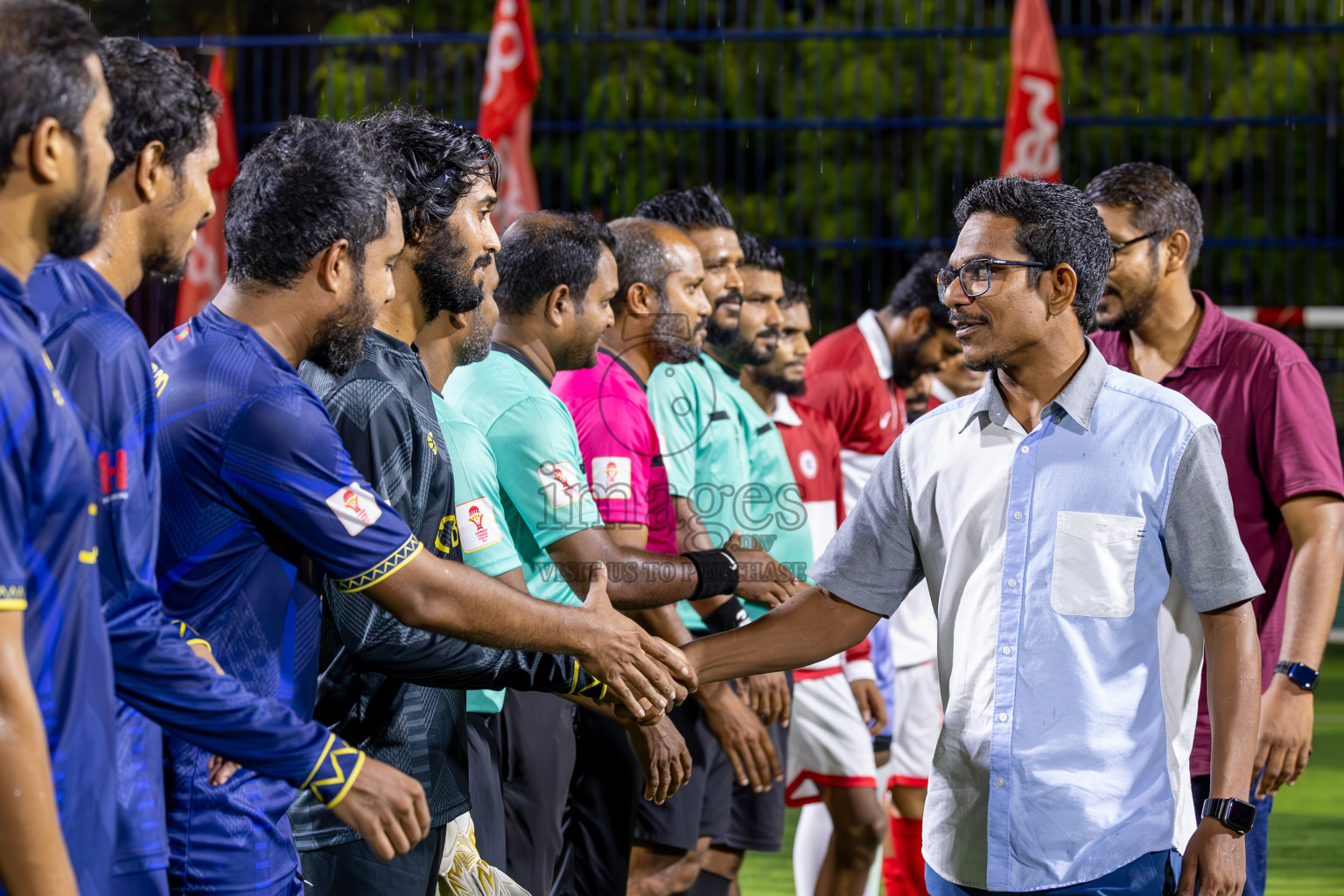 United V vs CC Sports Club in Semi Final of Eydhafushi Futsal Cup 2024 was held on Monday , 15th April 2024, in B Eydhafushi, Maldives Photos: Ismail Thoriq / images.mv