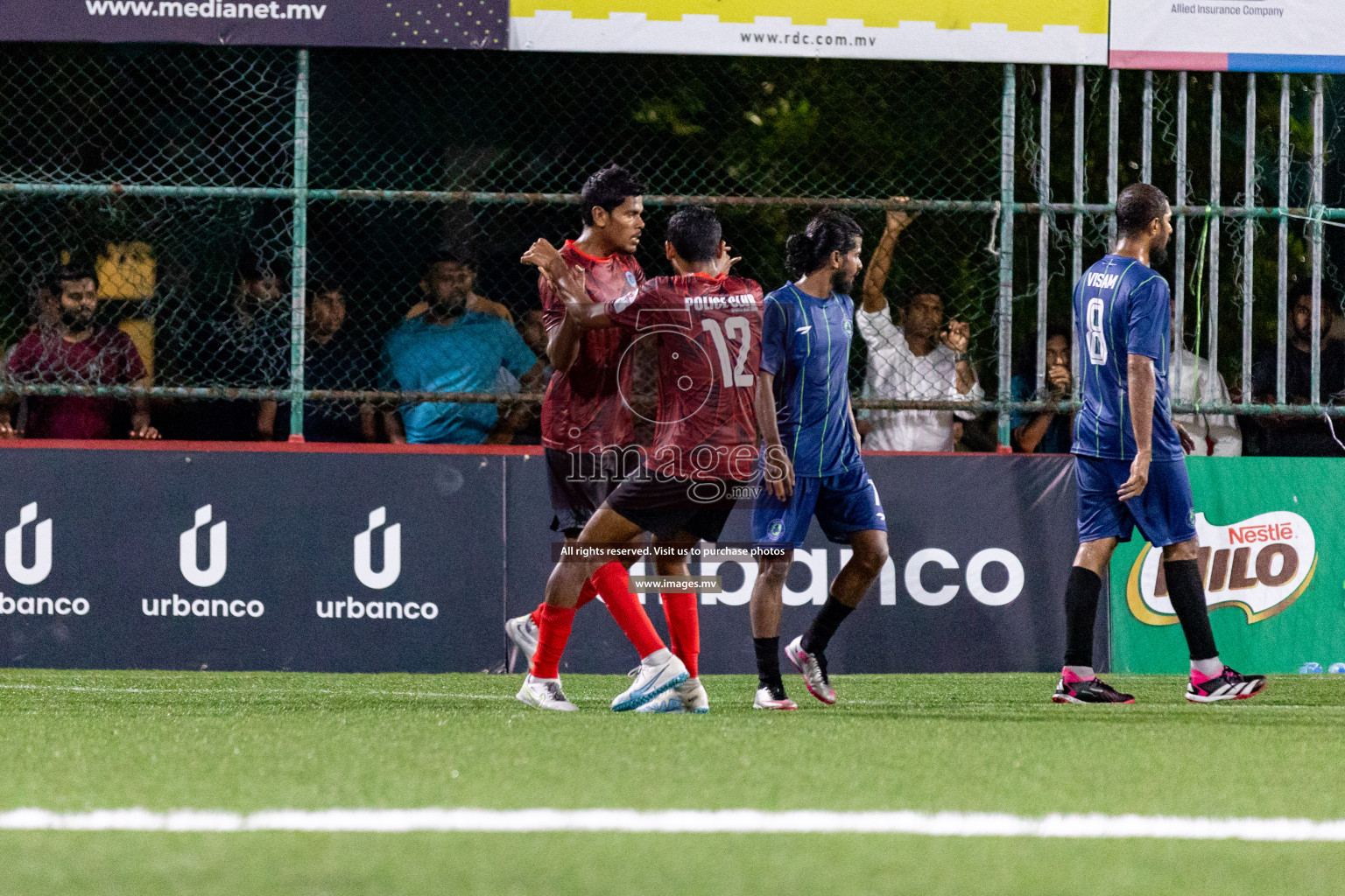 Club Immigration vs Police Club in Club Maldives Cup 2023 held in Hulhumale, Maldives, on Sunday, 16th July 2023 Photos: Ismail Thoriq / images.mv