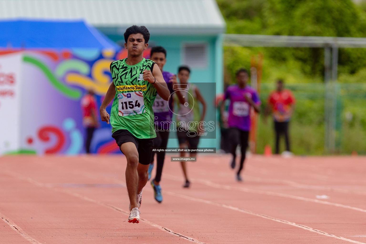 Day two of Inter School Athletics Championship 2023 was held at Hulhumale' Running Track at Hulhumale', Maldives on Sunday, 15th May 2023. Photos: Shuu/ Images.mv