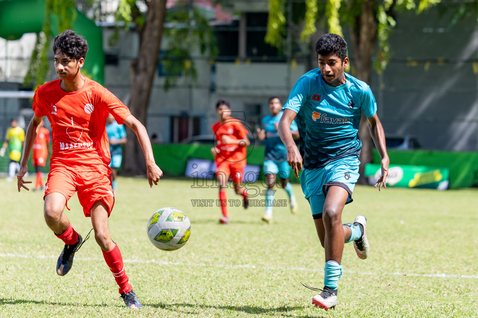 Day 4 of MILO Academy Championship 2024 (U-14) was held in Henveyru Stadium, Male', Maldives on Sunday, 3rd November 2024. 
Photos: Hassan Simah / Images.mv