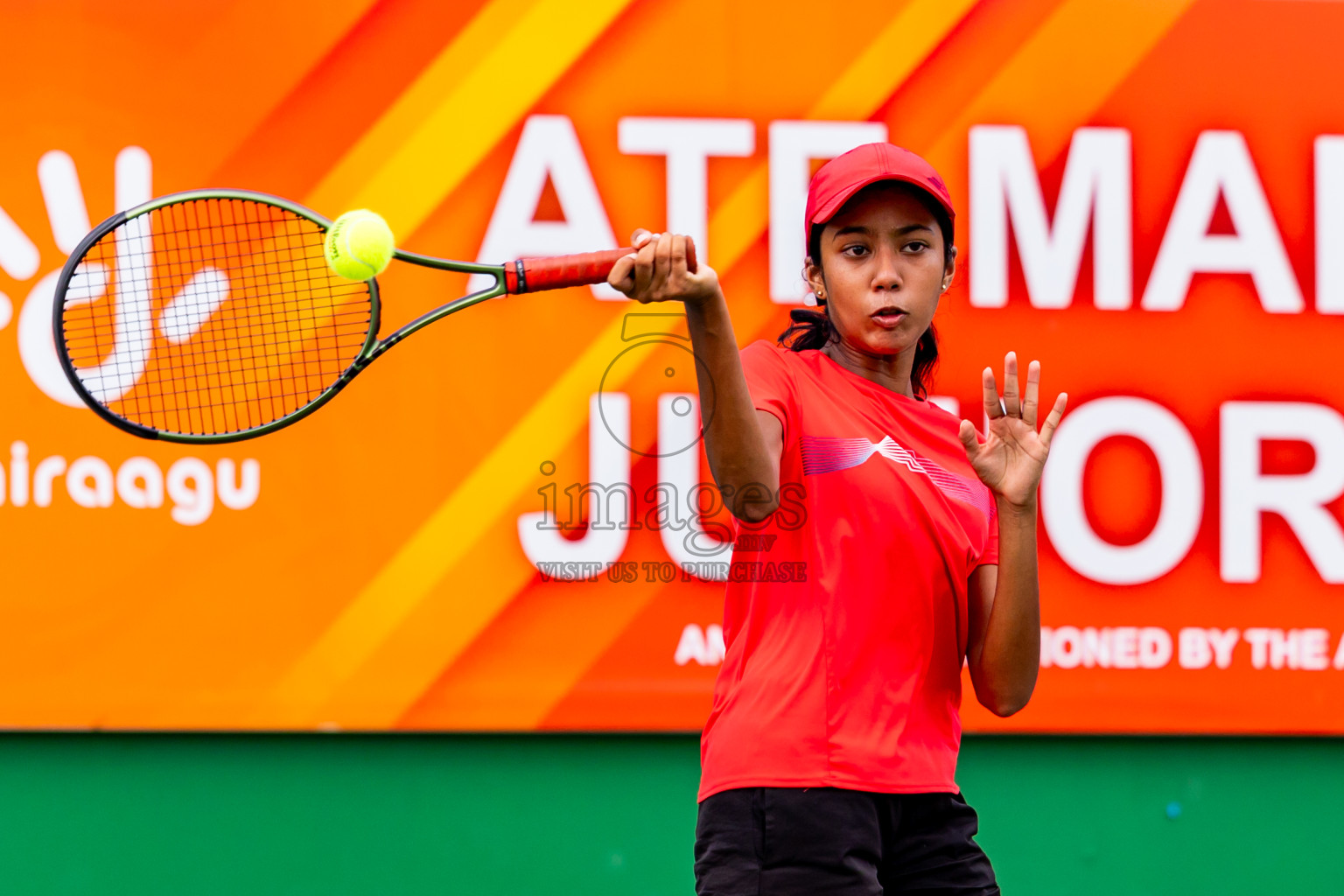 Day 9 of ATF Maldives Junior Open Tennis was held in Male' Tennis Court, Male', Maldives on Friday, 20th December 2024. Photos: Nausham Waheed/ images.mv