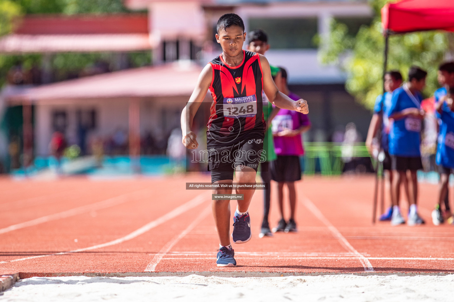 Day 1 of Inter-School Athletics Championship held in Male', Maldives on 22nd May 2022. Photos by: Nausham Waheed / images.mv