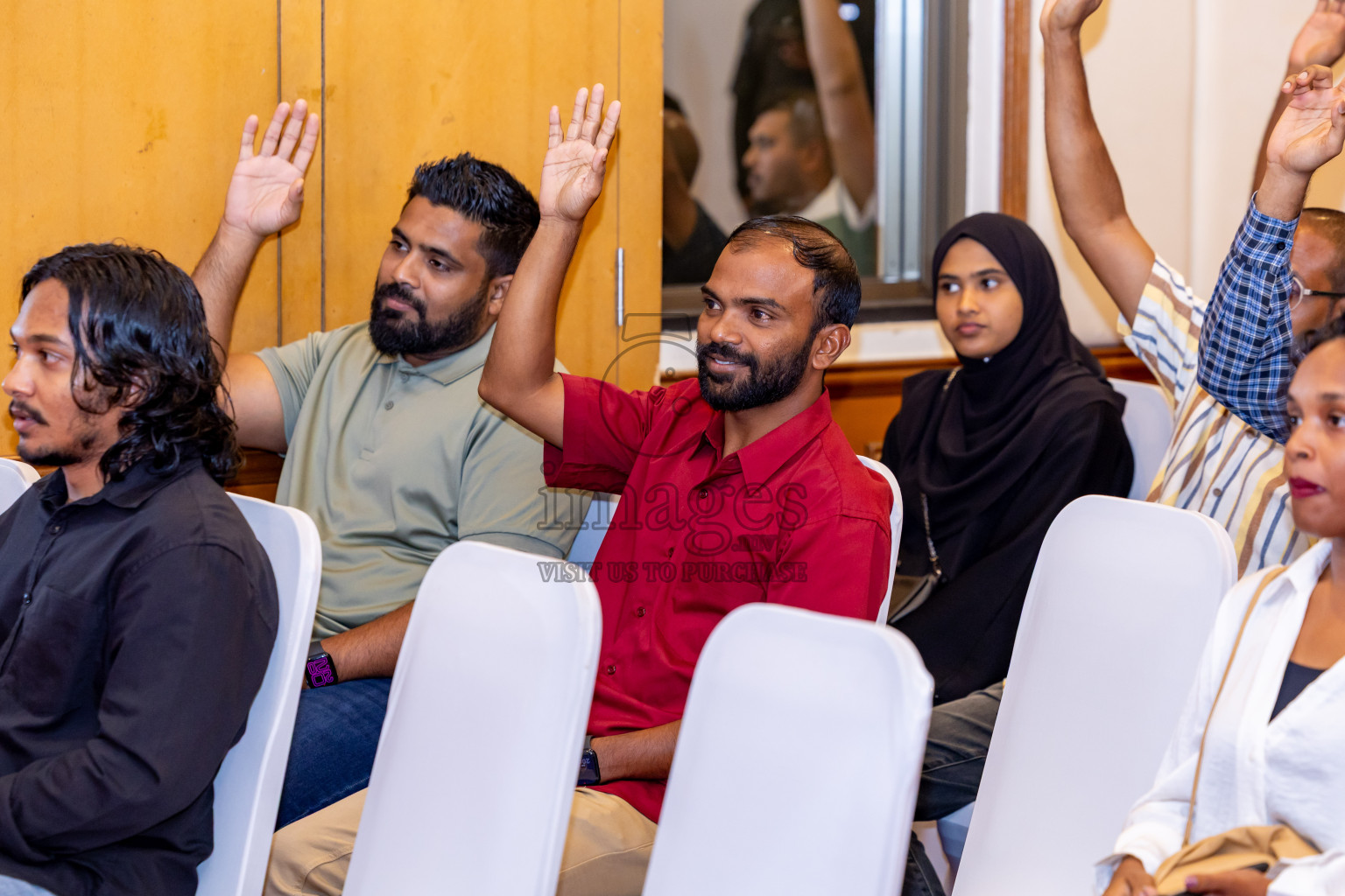 Draw Ceremony of Office League 2025 held in Male', Maldives on Saturday, 12th April 2025. Photos: Nausham Waheed / images.mv