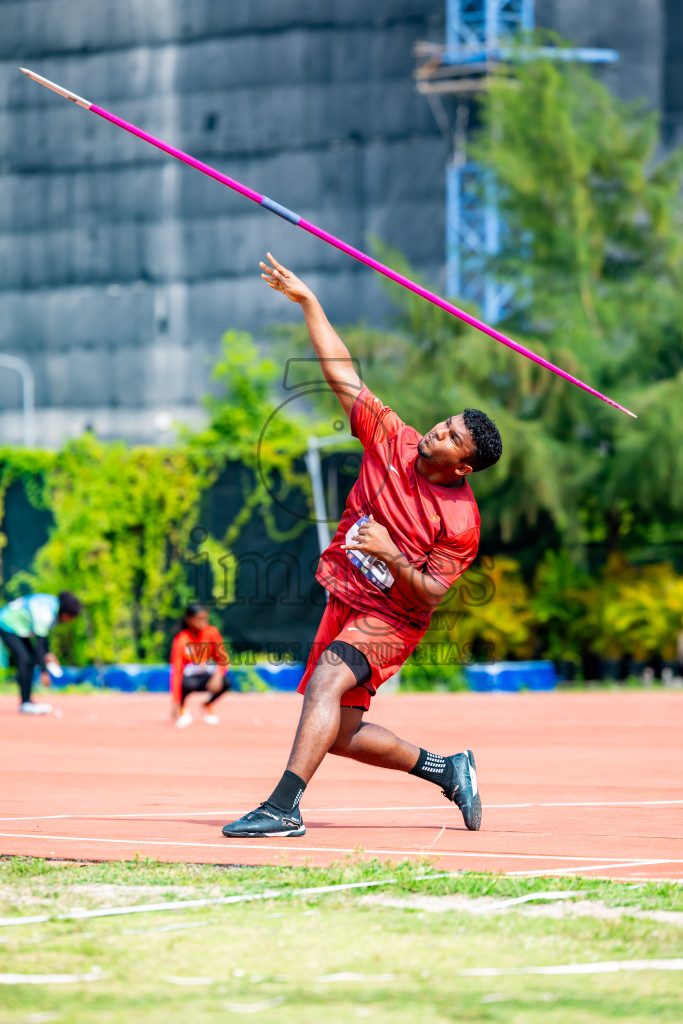 Day 5 of MWSC Interschool Athletics Championships 2024 held in Hulhumale Running Track, Hulhumale, Maldives on Wednesday, 13th November 2024. Photos by: Nausham Waheed / Images.mv