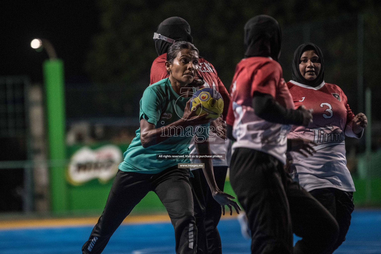 Milo 8th National Handball Tournament Day3, 17th December 2021, at Handball Ground, Male', Maldives. Photos by Nausham Waheed