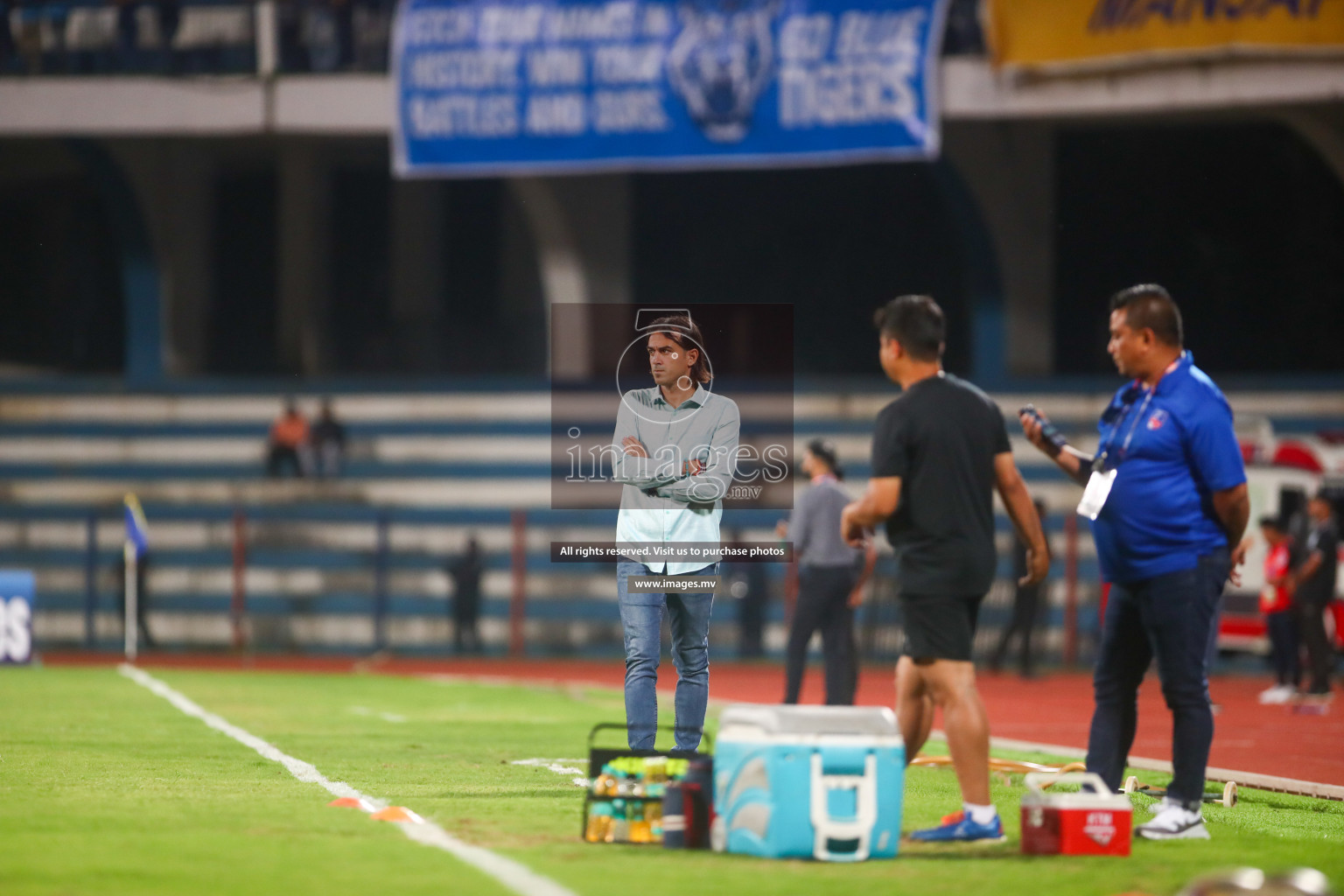 Nepal vs India in SAFF Championship 2023 held in Sree Kanteerava Stadium, Bengaluru, India, on Saturday, 24th June 2023. Photos: Nausham Waheed / images.mv