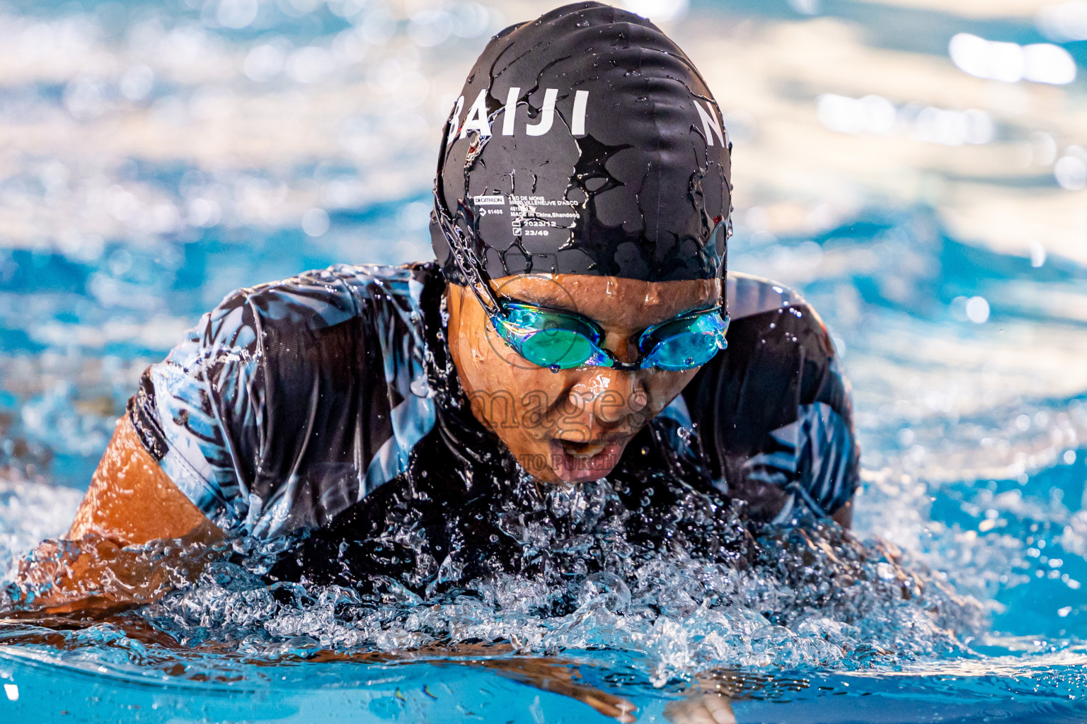 Day 1 of National Swimming Championship 2024 held in Hulhumale', Maldives on Friday, 13th December 2024. Photos: Nausham Waheed / images.mv