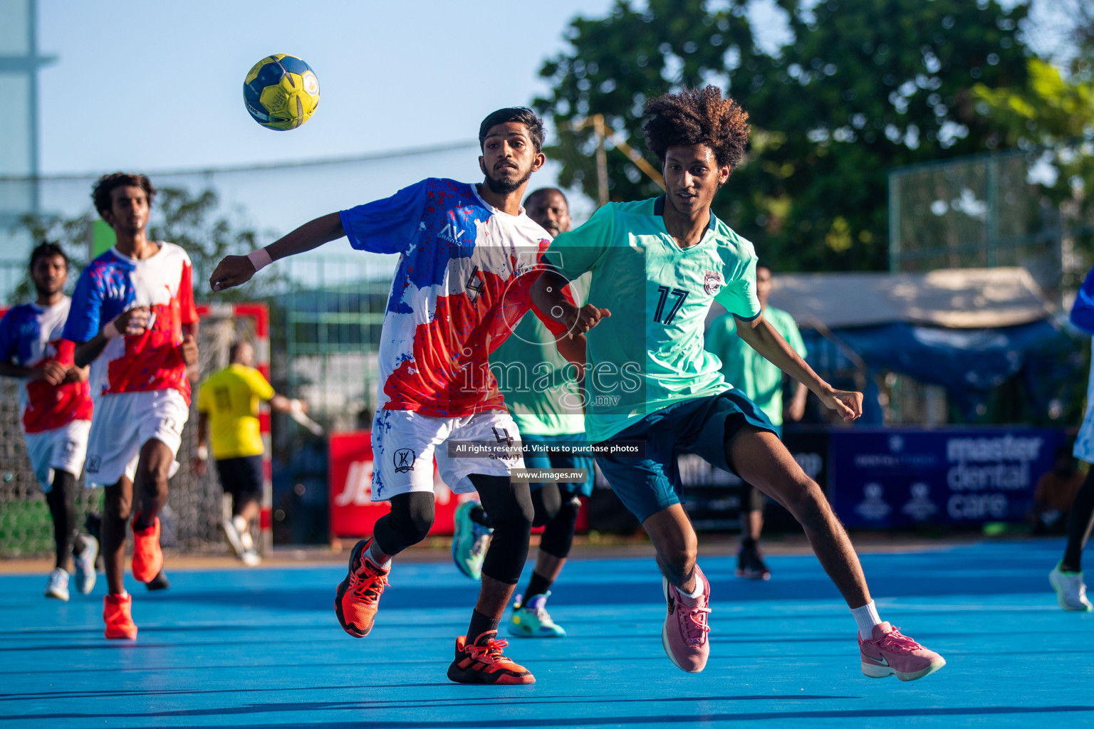 Day 6 of 6th MILO Handball Maldives Championship 2023, held in Handball ground, Male', Maldives on Thursday, 25th May 2023 Photos: Shuu Abdul Sattar/ Images.mv