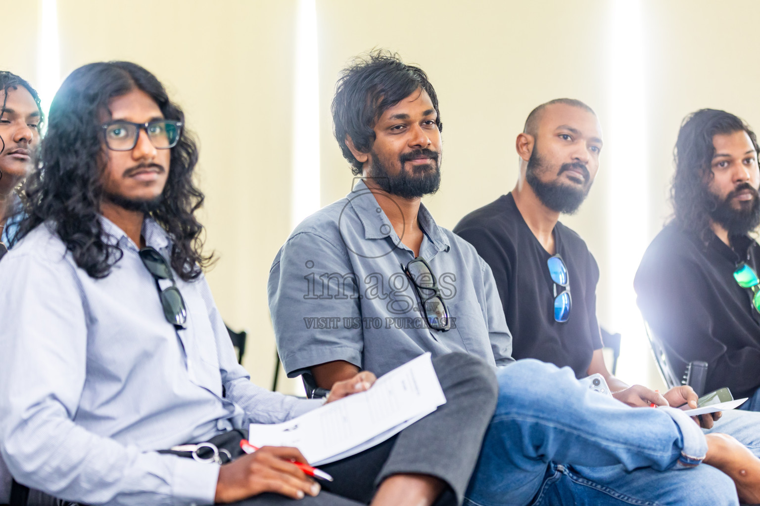 Draw Ceremony of FAM Youth Championship held in Male, Maldives, on Monday, 3rd June 2024 Photos: Nausham Waheed / images.mv