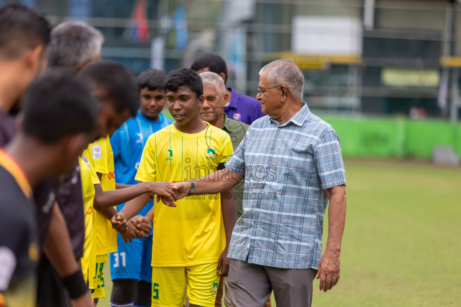 Eagles vs Maziya (U12) in Dhivehi Youth League 2024 - Day 2. Matches held at Henveiru Stadium on 22nd November 2024 , Friday. Photos: Shuu Abdul Sattar/ Images.mv