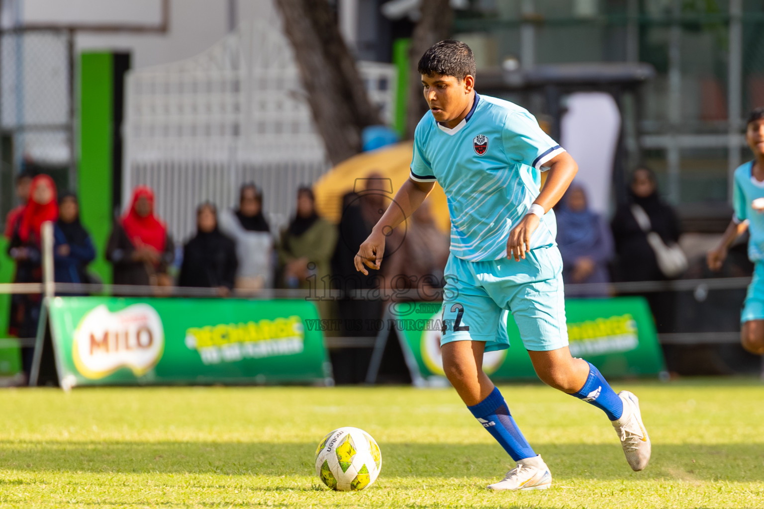 Day 1 of MILO Academy Championship 2025 (U14) was held on Thursday, 30th October 2025 at Henveiru Football Grounds, Male', Maldives . 
Photos: Ismail Thoriq / images.mv