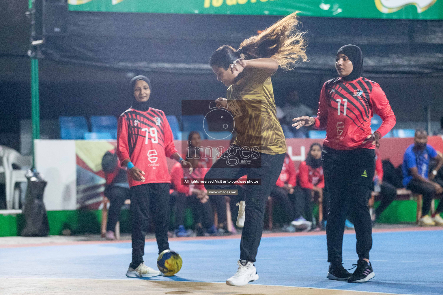 Day 6 of 6th MILO Handball Maldives Championship 2023, held in Handball ground, Male', Maldives on Thursday, 25th May 2023 Photos: Shuu Abdul Sattar/ Images.mv