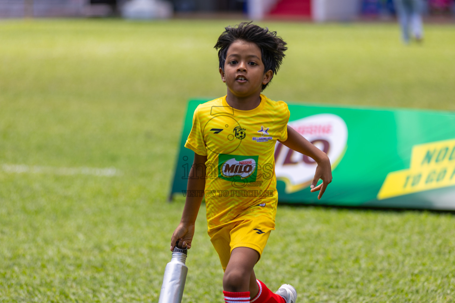 Day 2 of MILO Kids Football Fiesta was held at National Stadium in Male', Maldives on Saturday, 24th February 2024.