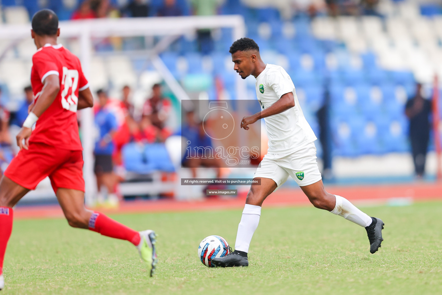 Nepal vs Pakistan in SAFF Championship 2023 held in Sree Kanteerava Stadium, Bengaluru, India, on Tuesday, 27th June 2023. Photos: Nausham Waheed, Hassan Simah / images.mv