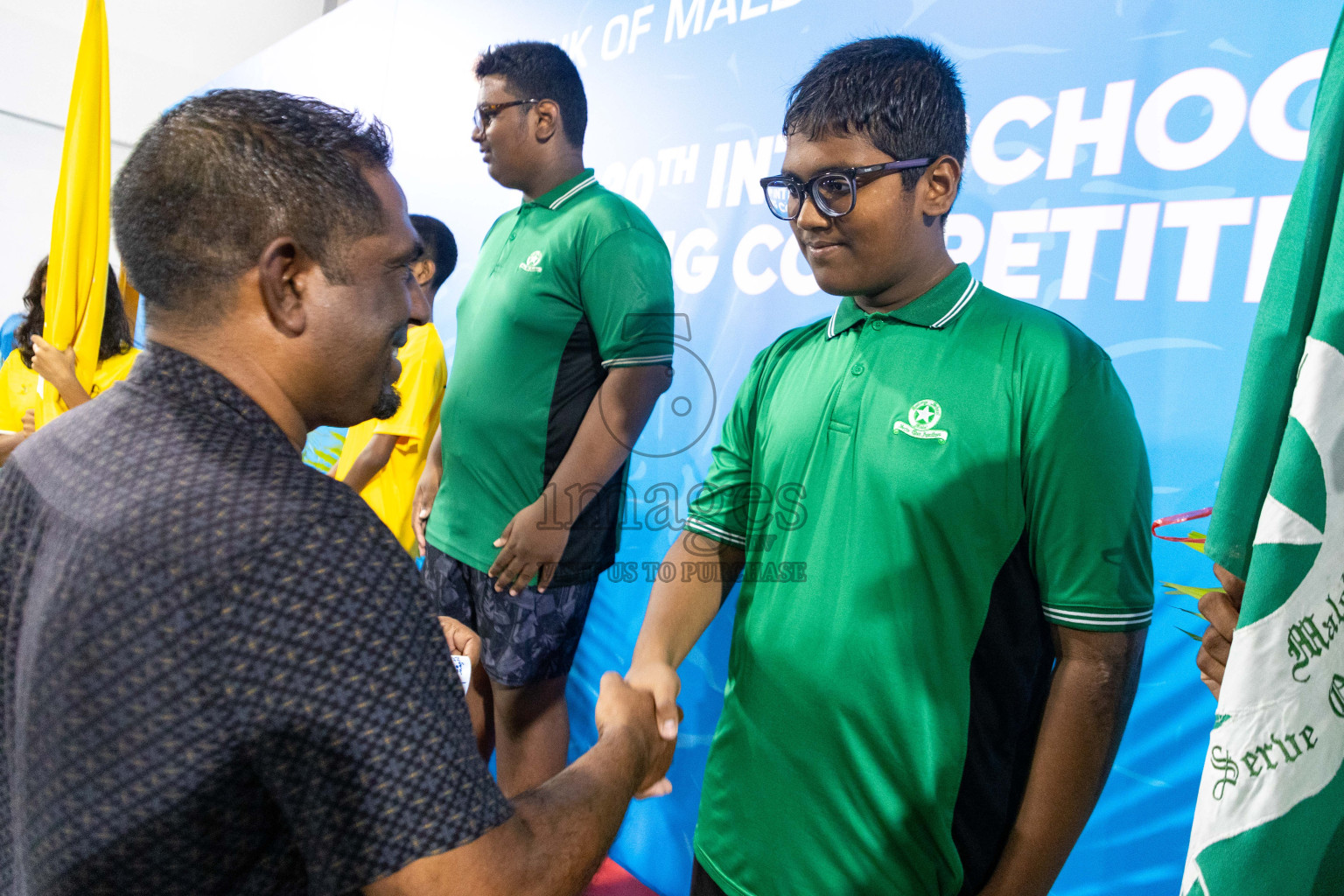 Day 4 of 20th Inter-school Swimming Competition 2024 held in Hulhumale', Maldives on Tuesday, 15th October 2024. Photos: Ismail Thoriq / images.mv