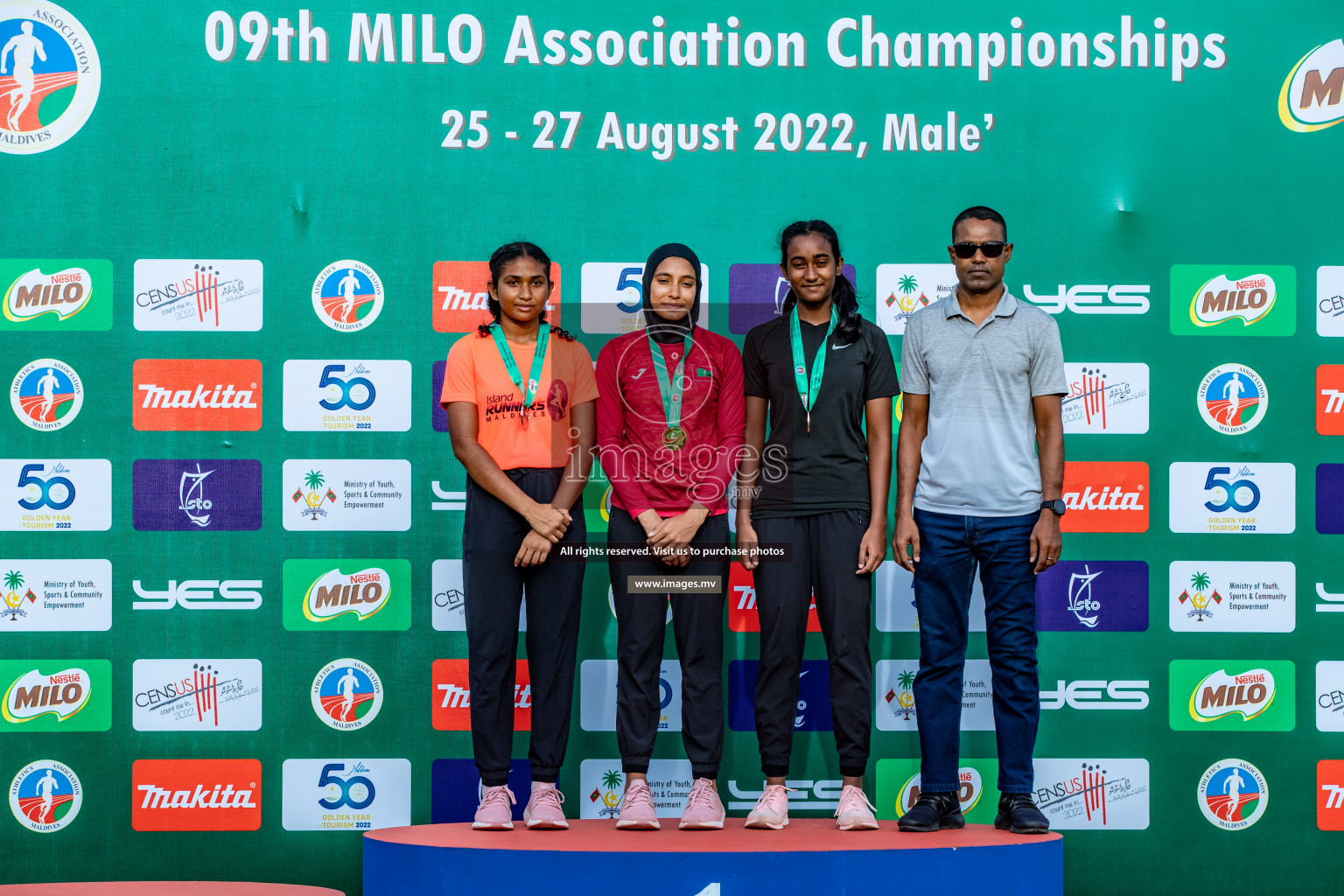 Day 3 of Milo Association Athletics Championship 2022 on 27th Aug 2022, held in, Male', Maldives Photos: Nausham Waheed / Images.mv