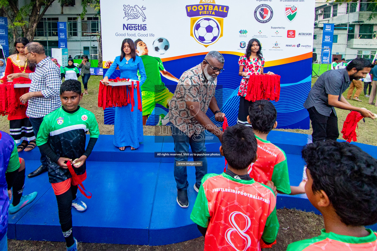 Day 4 of Milo Kids Football Fiesta 2022 was held in Male', Maldives on 22nd October 2022. Photos:Hassan Simah / images.mv