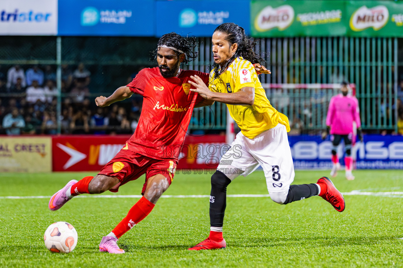RRC vs Maldivian in Semi Finals of Club Maldives Cup 2025 was held in Rehendhi Futsal Ground, Hulhumale', Maldives on Monday, 20th October 2025. Photos: Ismail Areef Adam / images.mv