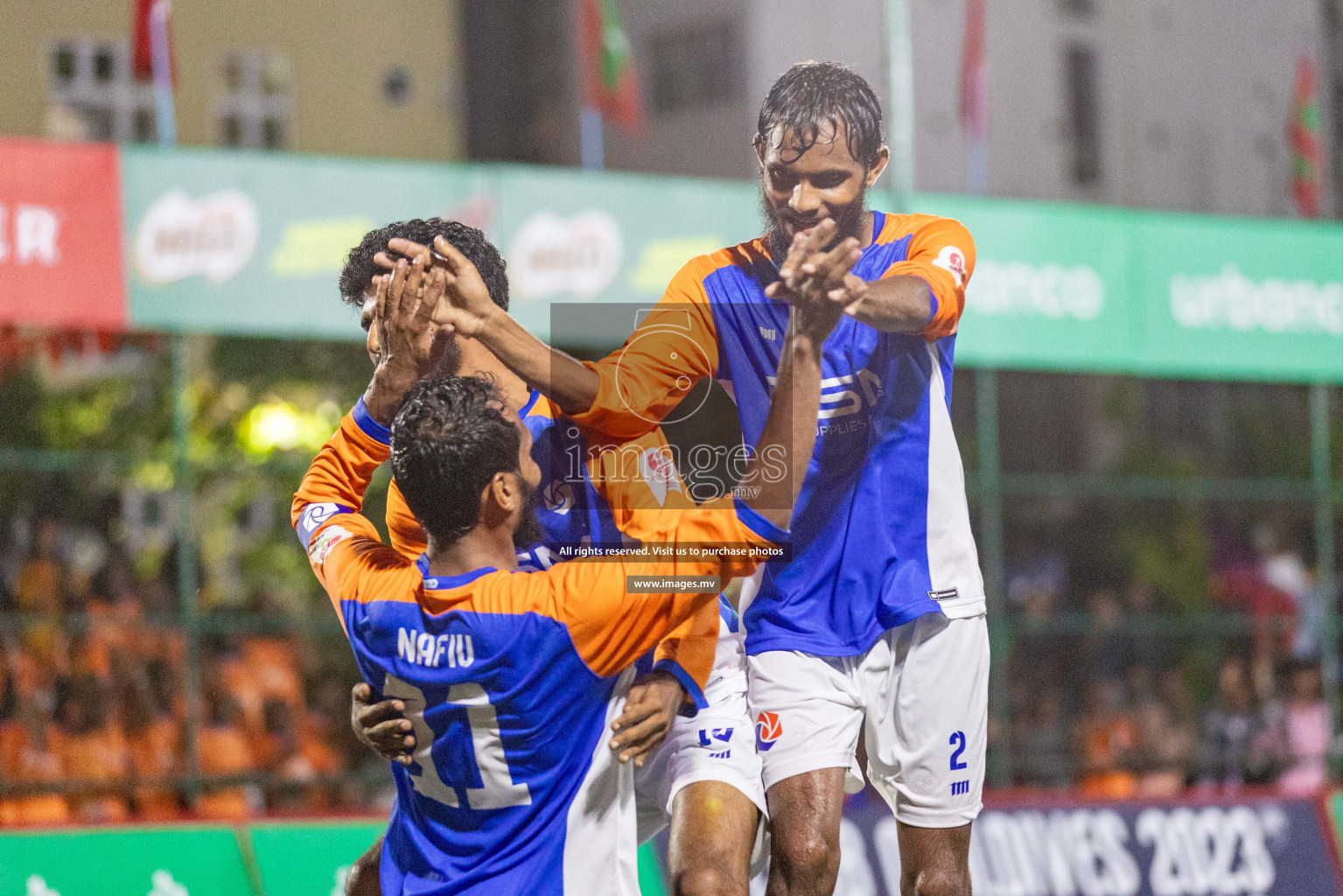 Team FSM vs Ooredoo in Club Maldives Cup 2023 held in Hulhumale, Maldives, on Thursday, 20th July 2023 Photos: Shu / images.mv