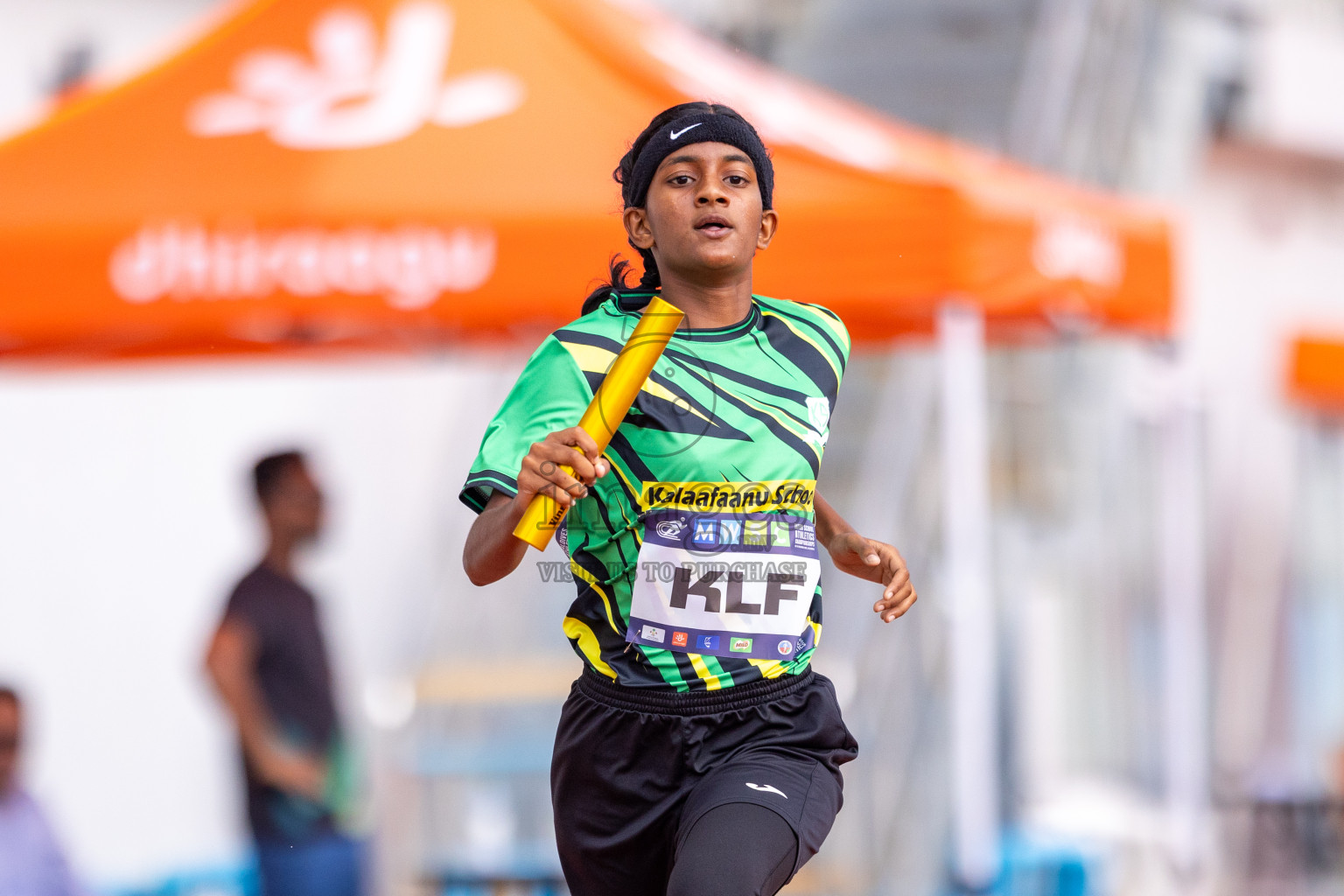 Day 5 of MWSC Interschool Athletics Championships 2024 held in Hulhumale Running Track, Hulhumale, Maldives on Wednesday, 13th November 2024. Photos by: Raif Yoosuf / Images.mv