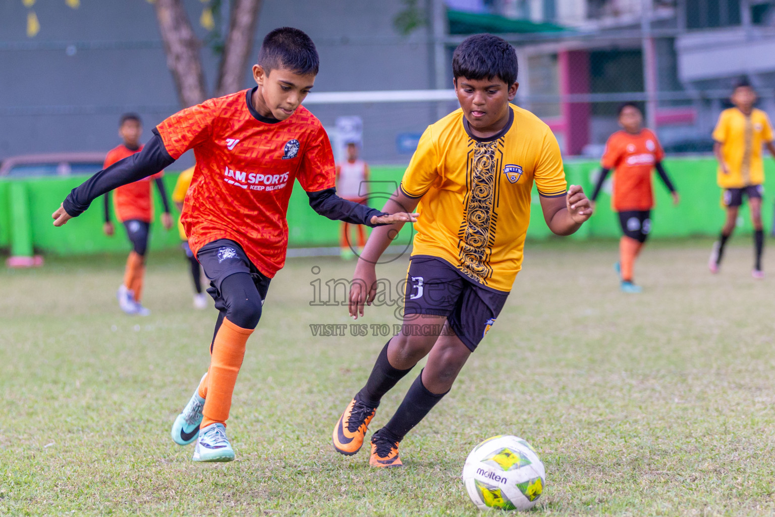 Day 2  of MILO Academy Championship 2024 - U12 was held at Henveiru Grounds in Male', Maldives on Thursday, 5th July 2024. Photos: Shuu Abdul Sattar / images.mv