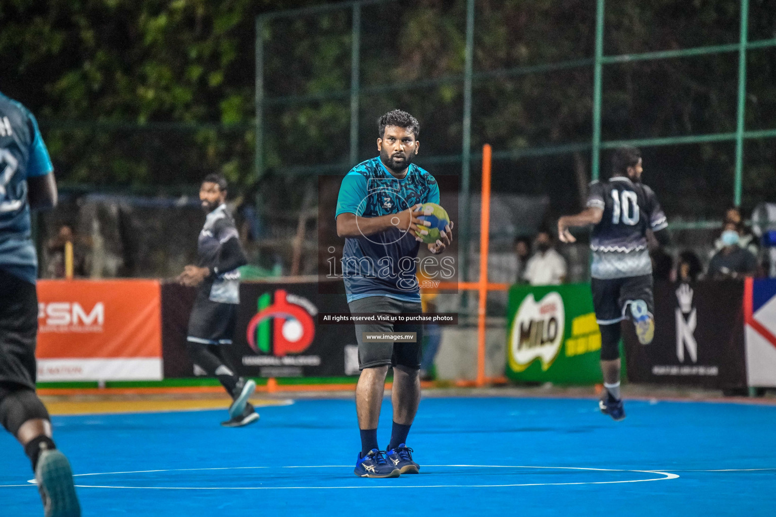 Day 4 of Milo 6th Inter Office Handball Tournament 2022 - Photos by  Nausham Waheed