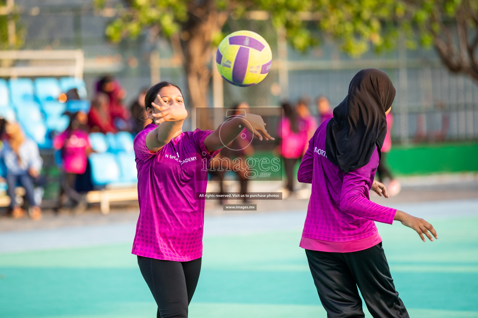 Day 8 of Junior Netball Championship 2022 on 11th March 2022 held in Male', Maldives. Photos by Nausham Waheed & Hassan Simah