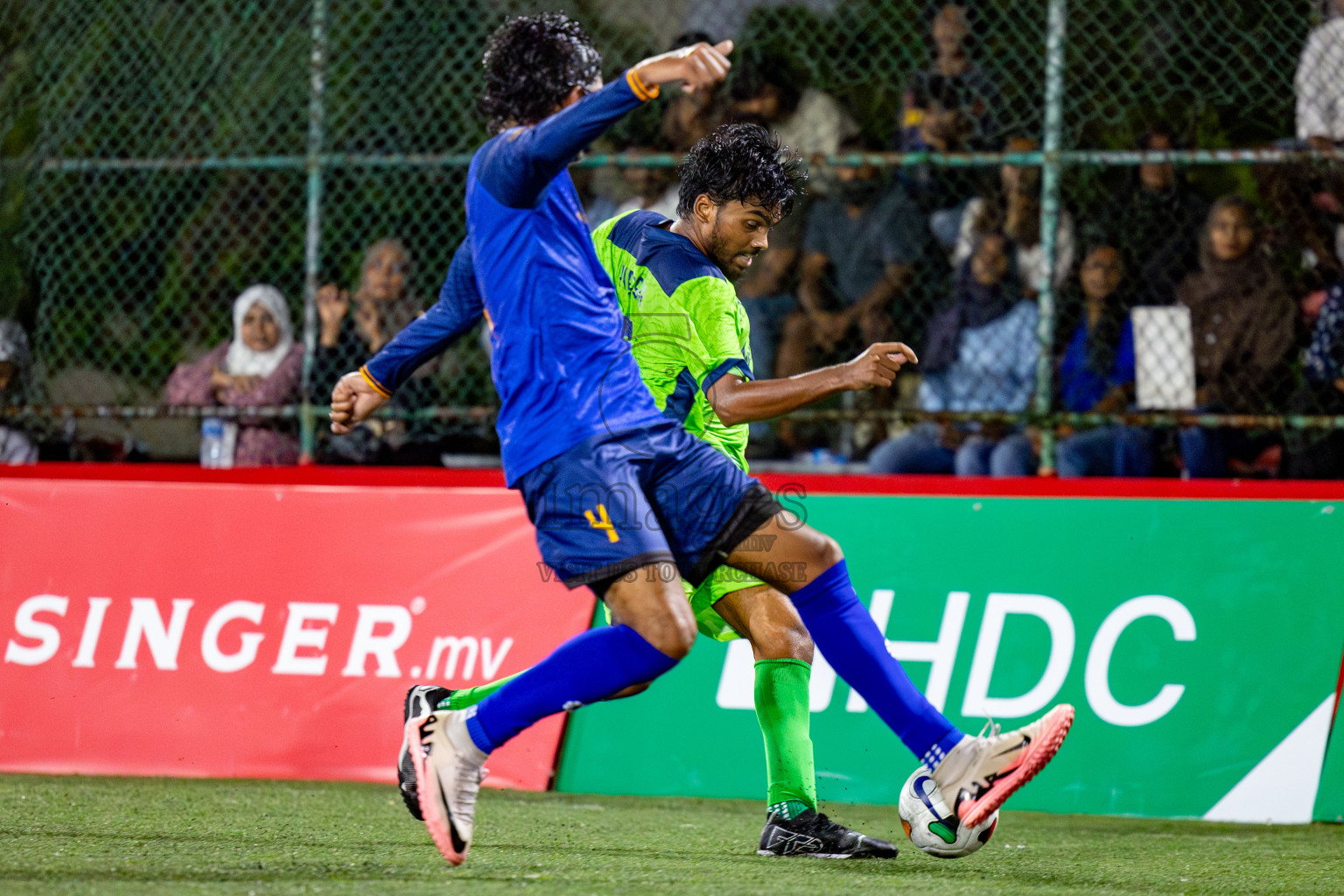 Customs rc vs Club Immigration in Club Maldives Cup 2024 held in Rehendi Futsal Ground, Hulhumale', Maldives on Wednesday, 2nd October 2024. Photos: Nausham Waheed / images.mv