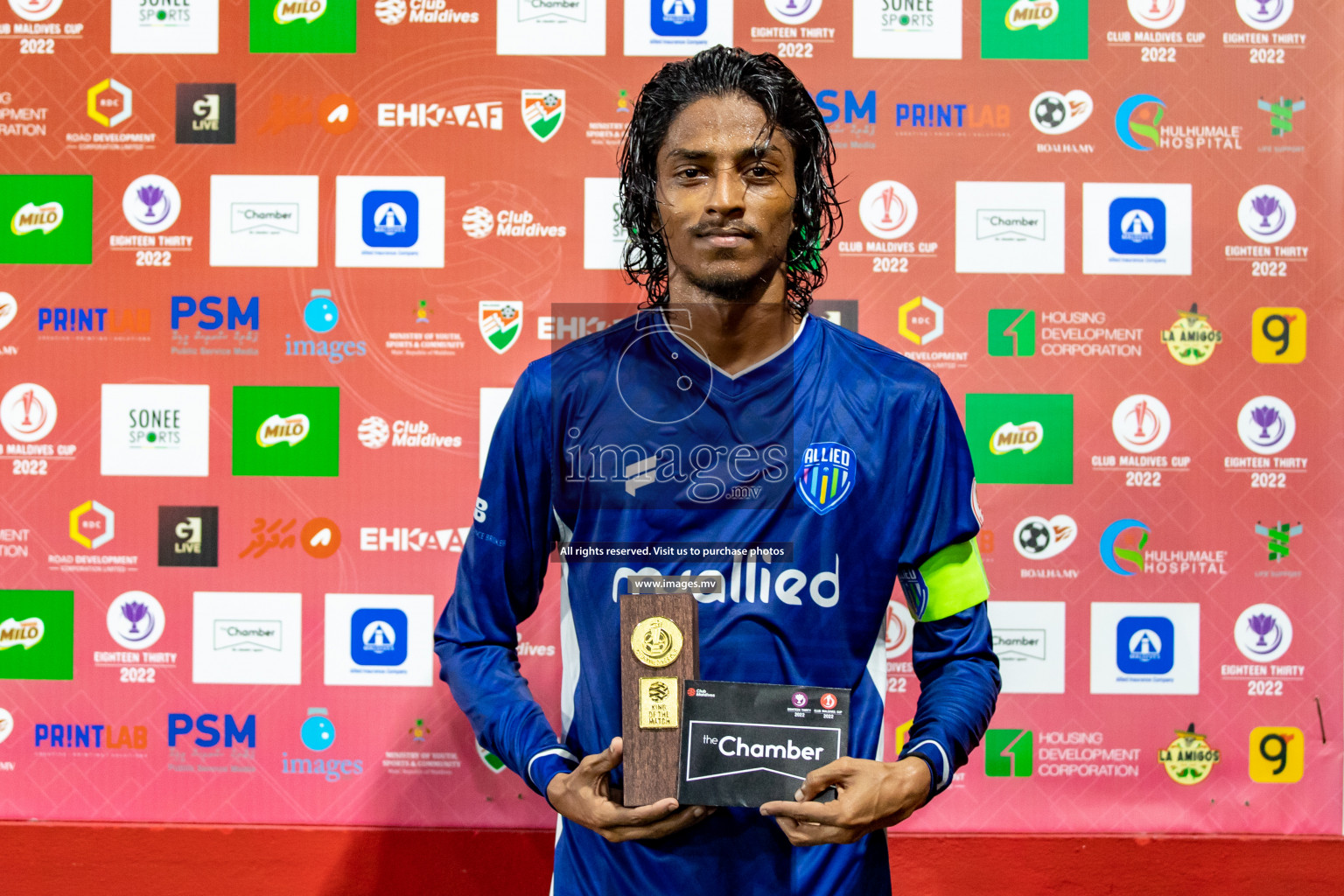 Club Immigration vs Team Allied in Club Maldives Cup 2022 was held in Hulhumale', Maldives on Thursday, 20th October 2022. Photos: Hassan Simah/ images.mv