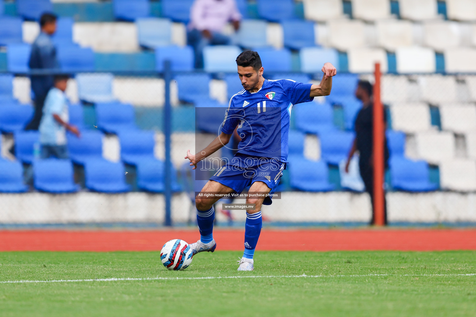 Pakistan vs Kuwait in SAFF Championship 2023 held in Sree Kanteerava Stadium, Bengaluru, India, on Saturday, 24th June 2023. Photos: Nausham Waheed, Hassan Simah / images.mv