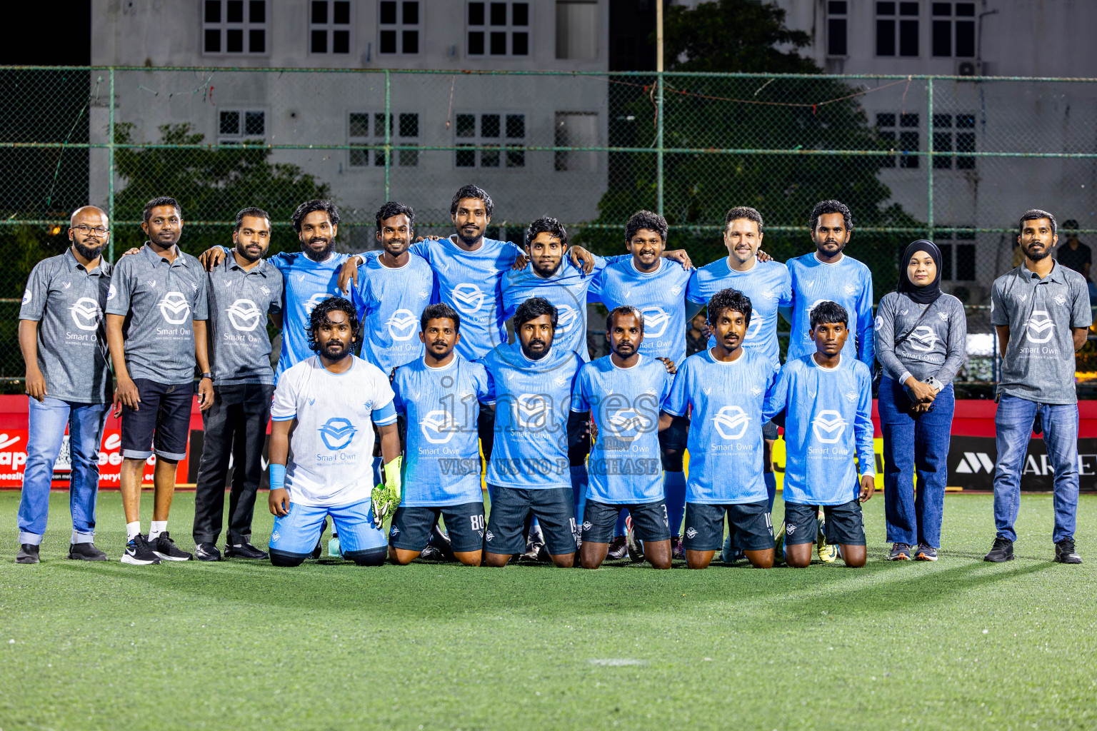 Smart Own FC vs The Hawks in Day 10 of Office League 2025 was held on Friday, 25th April 2025 in Hulhumale', Maldives. Photos: Nausham Waheed / images.mv