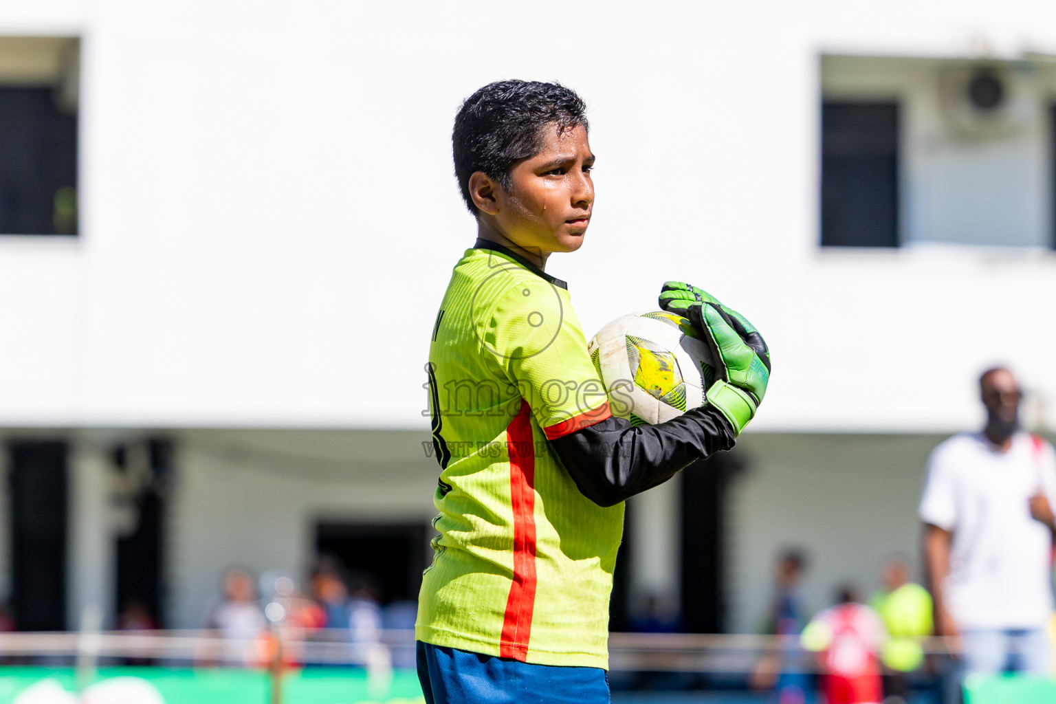 Day 2 of MILO Academy Championship 2025 (U-12) was held at Henveiru Stadium in Male', Maldives on Friday, 2nd May 2025. Photos: Nausham Waheed  / images.mv