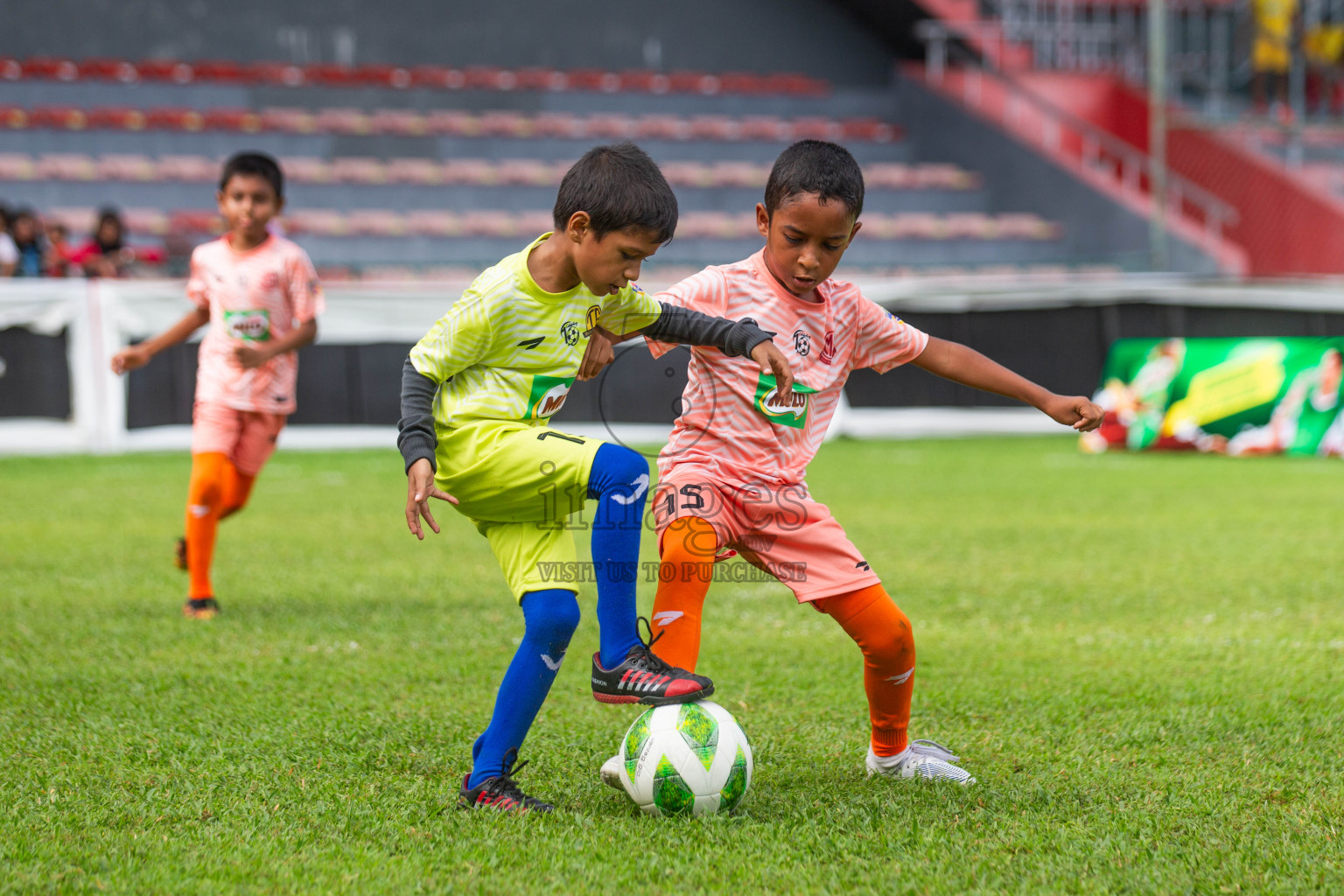 Day 2 of MILO Kids Football Fiesta was held at National Stadium in Male', Maldives on Saturday, 24th February 2024.