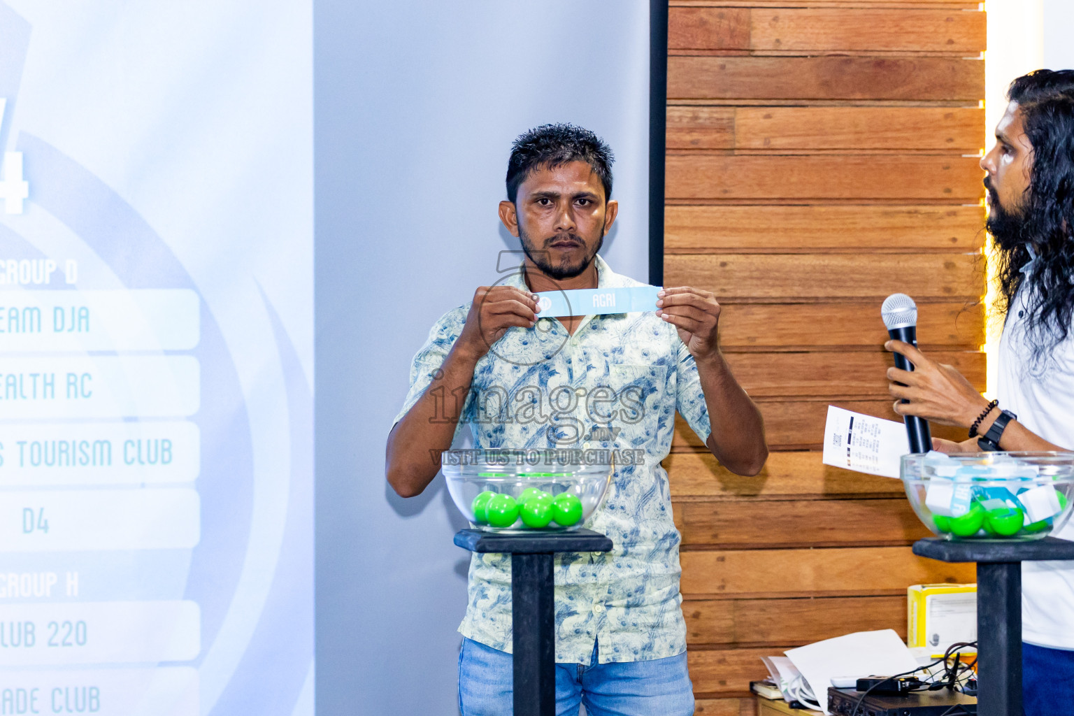 Draw Ceremony of Club Maldives 2024 held in Hulhumale', Maldives on Wednesday, 28th August 2024. Photos: Nausham Waheed / images.mv