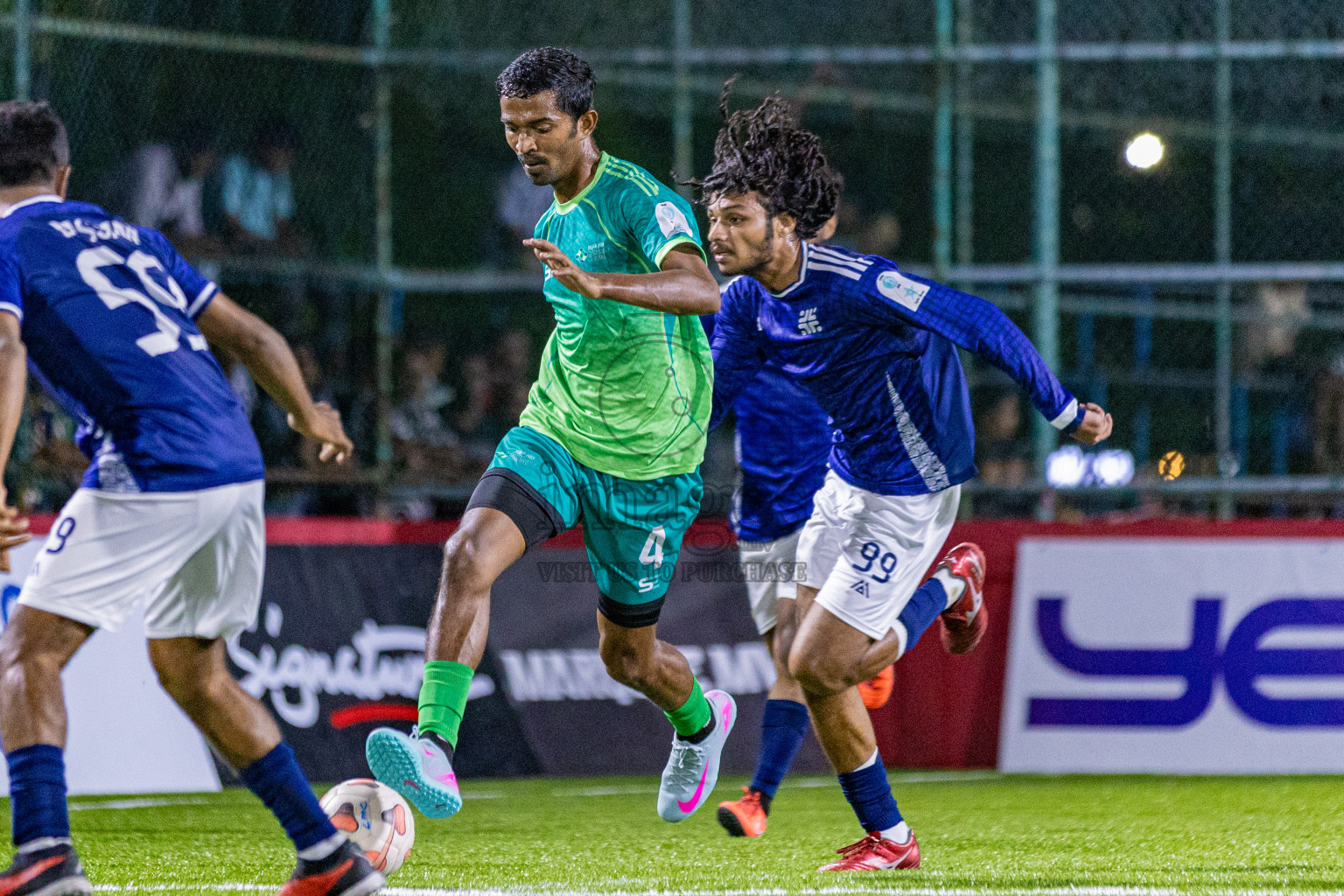Hulhumale Hospital vs Club BCC in Club Maldives Cup Claasic 2025 was held in Rehendi Futsal Ground, Hulhumale', Maldives on Sunday, 21st September 2025. Photos: Areef Adam / images.mv
