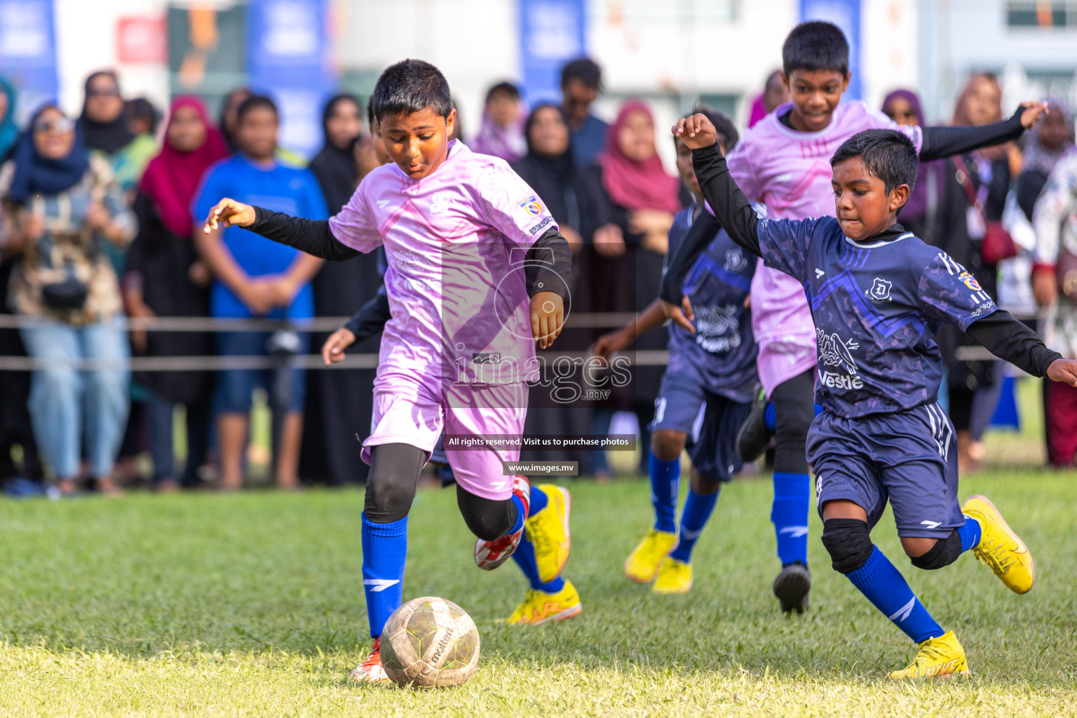 Day 2 of Nestle kids football fiesta, held in Henveyru Football Stadium, Male', Maldives on Thursday, 12th October 2023 Photos: Ismail Thoriq / Images.mv