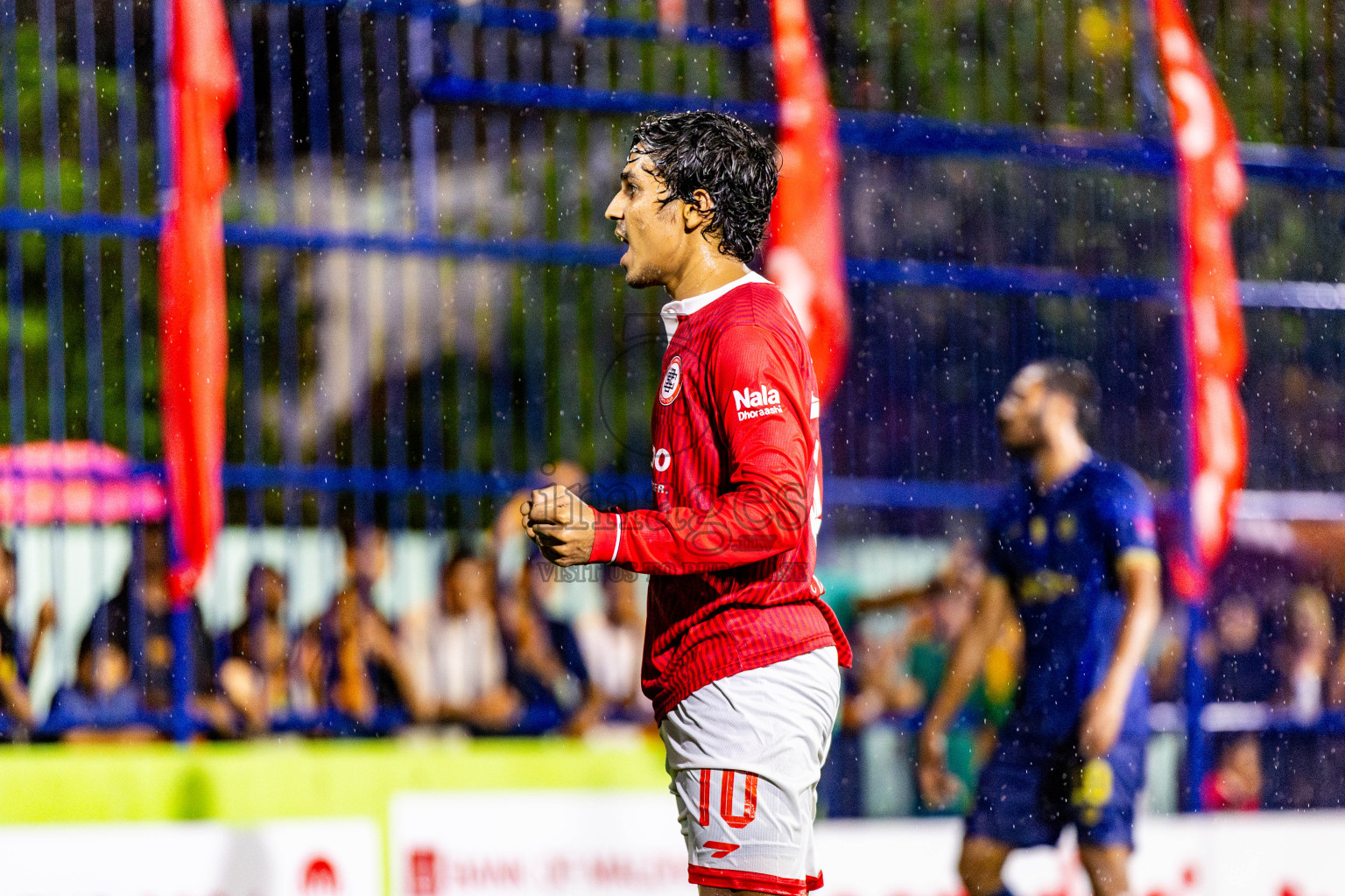 United V vs CC Sports Club in Semi Final of Eydhafushi Futsal Cup 2024 was held on Monday , 15th April 2024, in B Eydhafushi, Maldives Photos: Nausham Waheed / images.mv