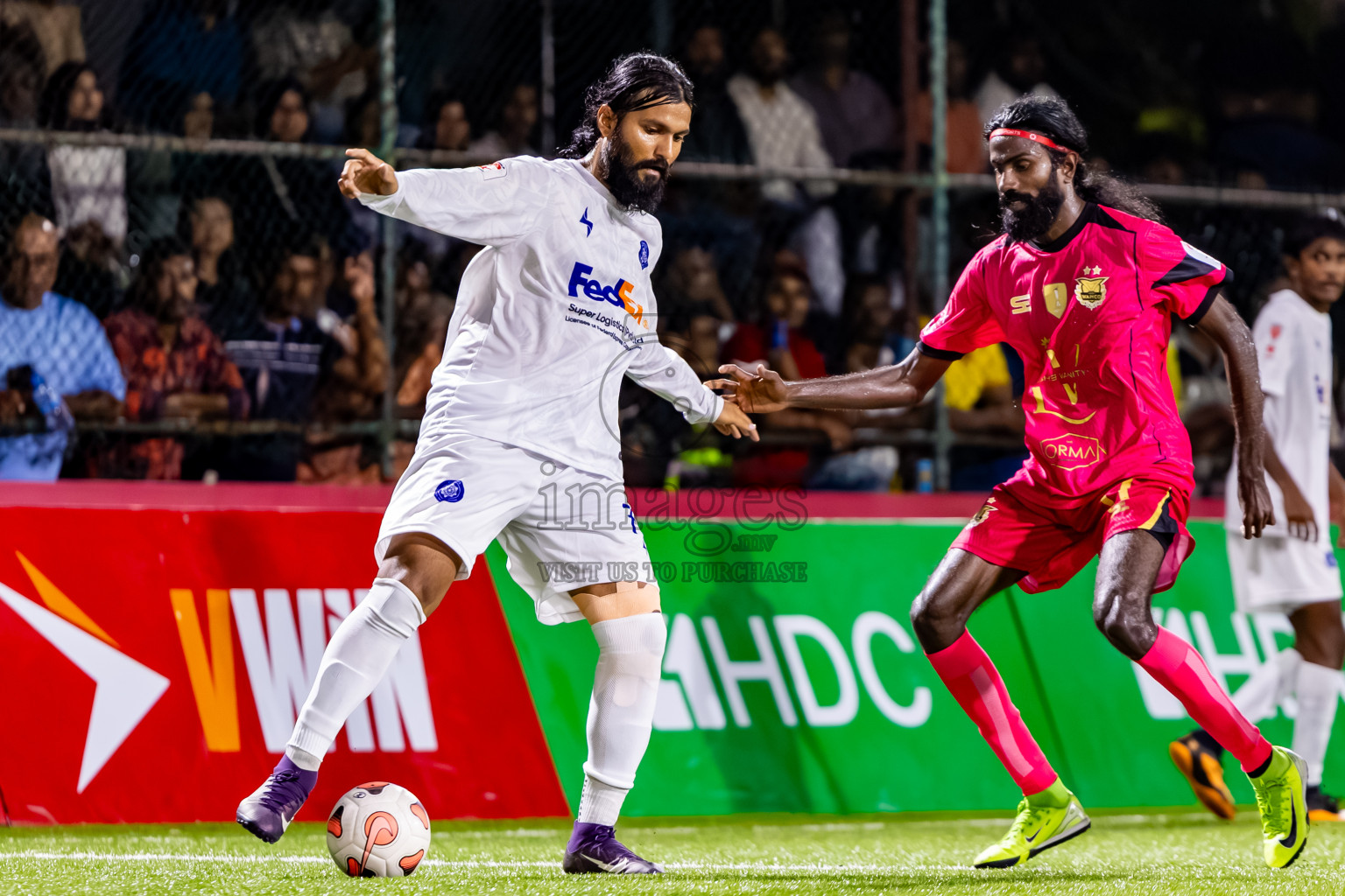 WAMCO vs Club TTS in Day 6 of Club Maldives Cup 2025 was held in Rehendhi Futsal Ground, Hulhumale', Maldives on Saturday, 4th October 2025. Photos: Nausham Waheed / images.mv
