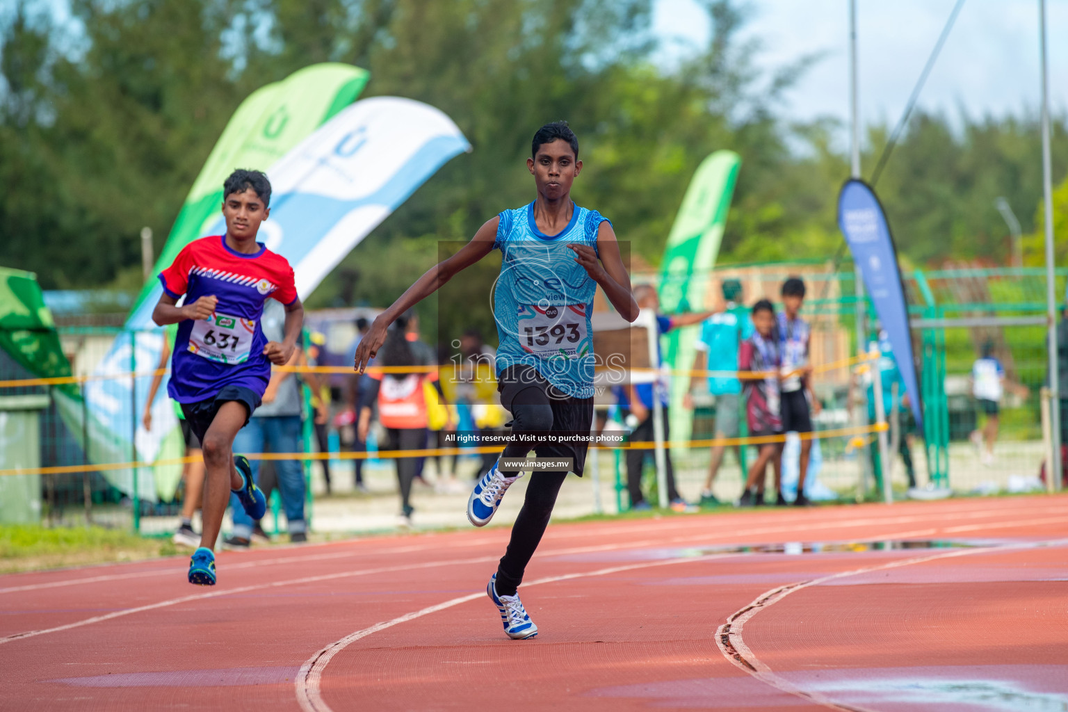 Day two of Inter School Athletics Championship 2023 was held at Hulhumale' Running Track at Hulhumale', Maldives on Sunday, 15th May 2023. Photos: Nausham Waheed / images.mv