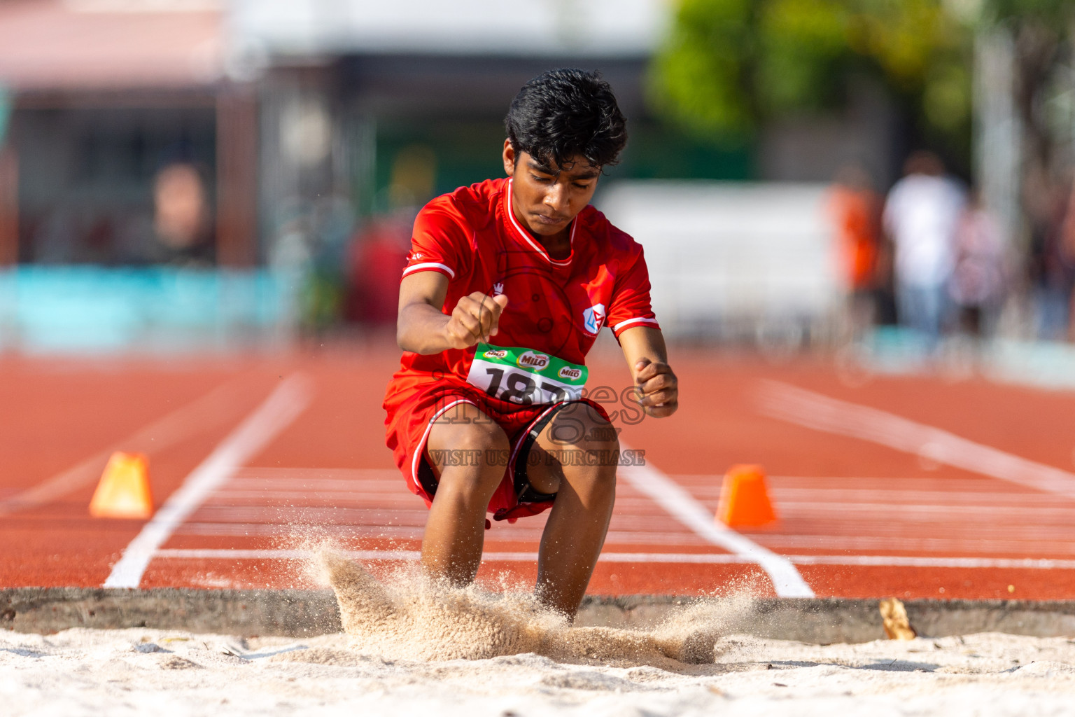 Day 1 of MILO Athletics Association Championship was held on Tuesday, 5th May 2024 in Male', Maldives. Photos: Nausham Waheed